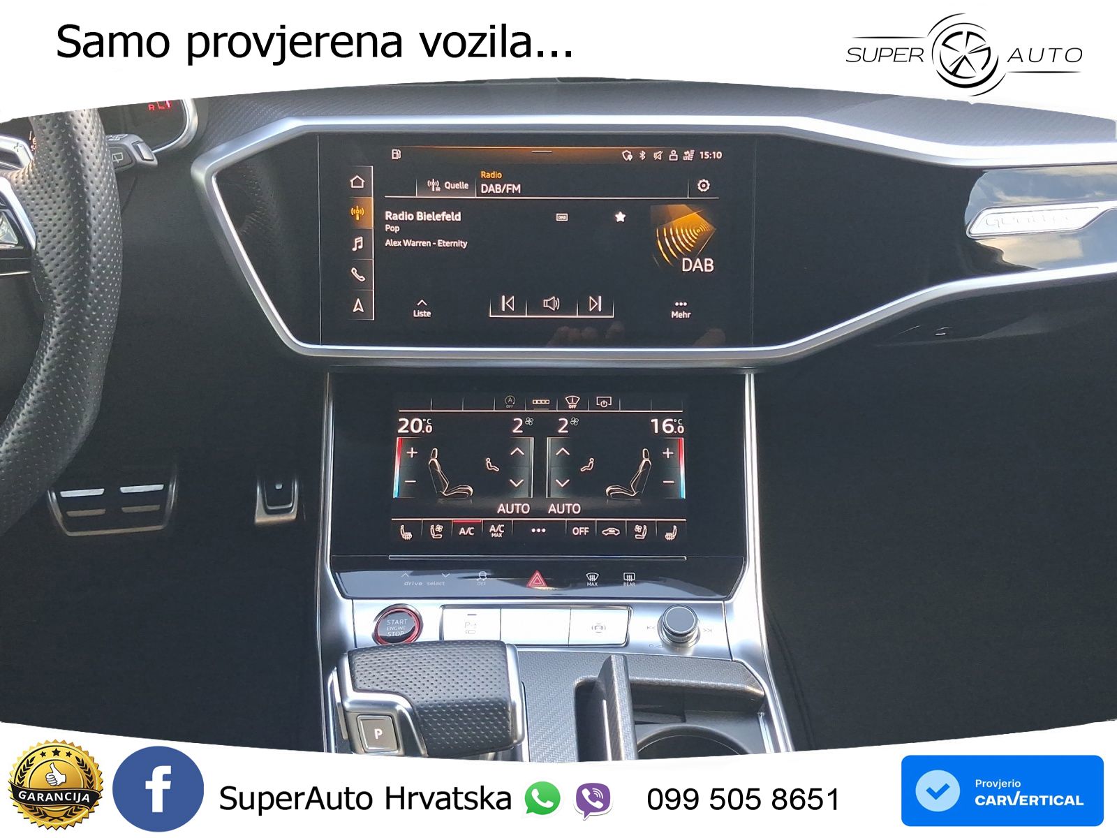 Audi RS6 Avant 4.0 TFSI V8 (600 KS) quattro Tiptronic MATRIX+GR SJED+KAM
