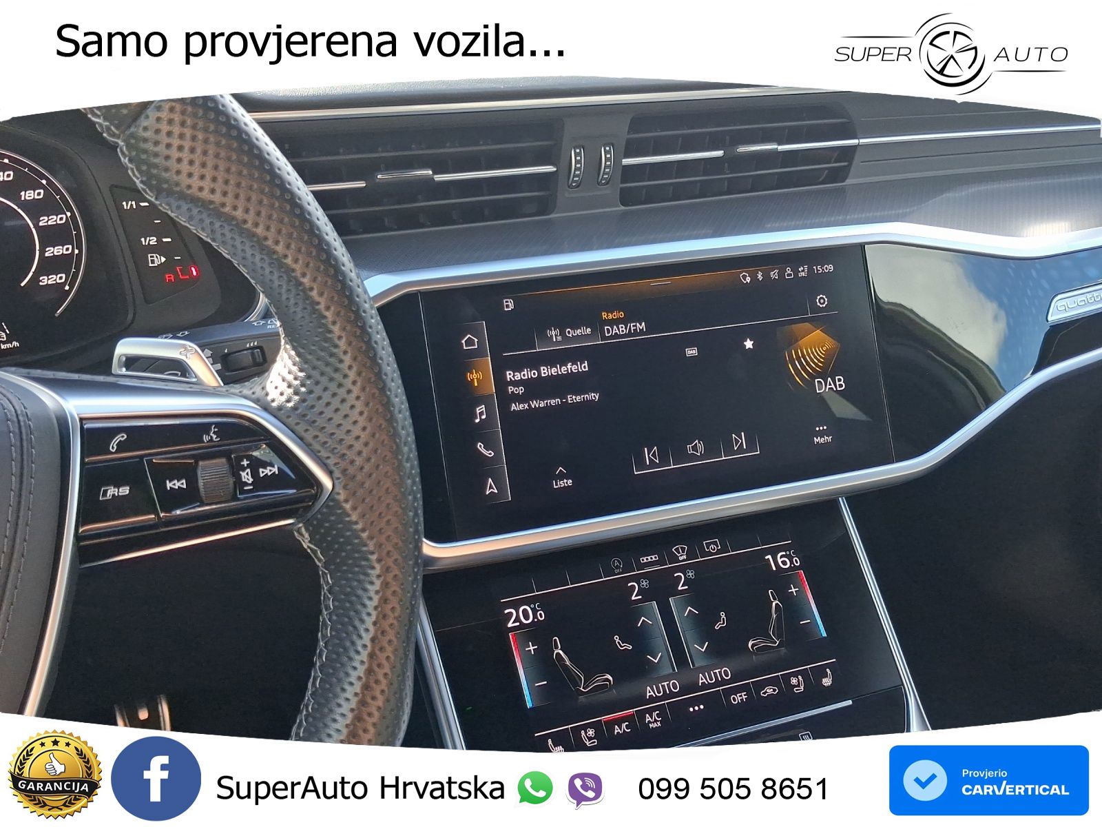 Audi RS6 Avant 4.0 TFSI V8 (600 KS) quattro Tiptronic MATRIX+GR SJED+KAM