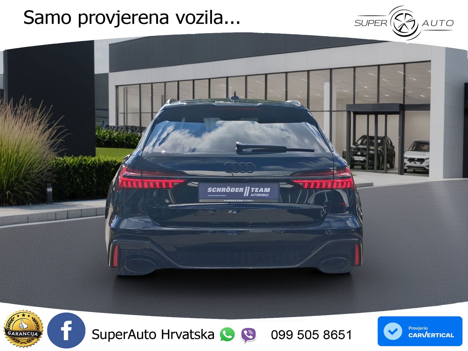 Audi RS6 Avant 4.0 TFSI V8 (600 KS) quattro Tiptronic MATRIX+GR SJED+KAM
