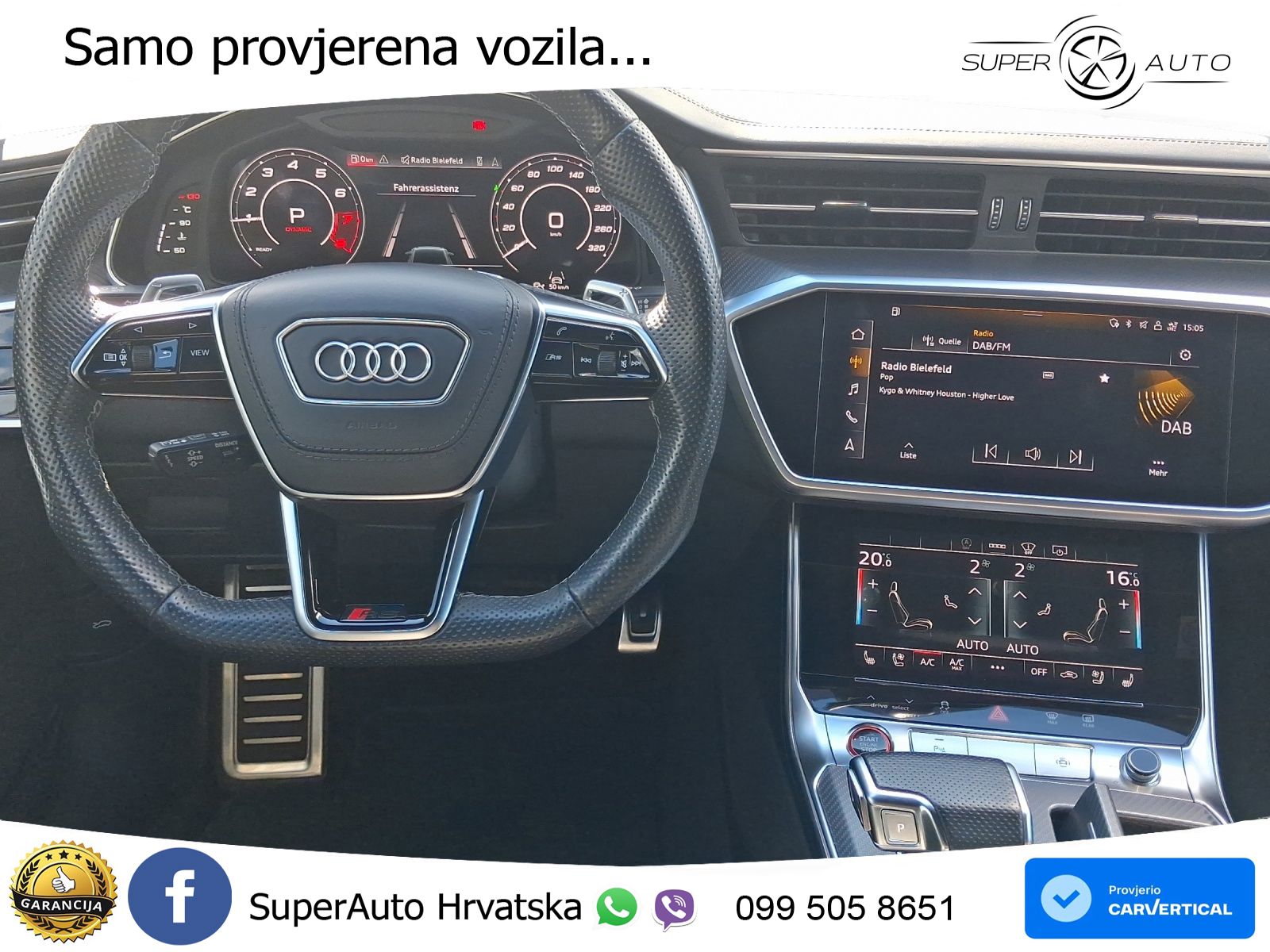 Audi RS6 Avant 4.0 TFSI V8 (600 KS) quattro Tiptronic MATRIX+GR SJED+KAM