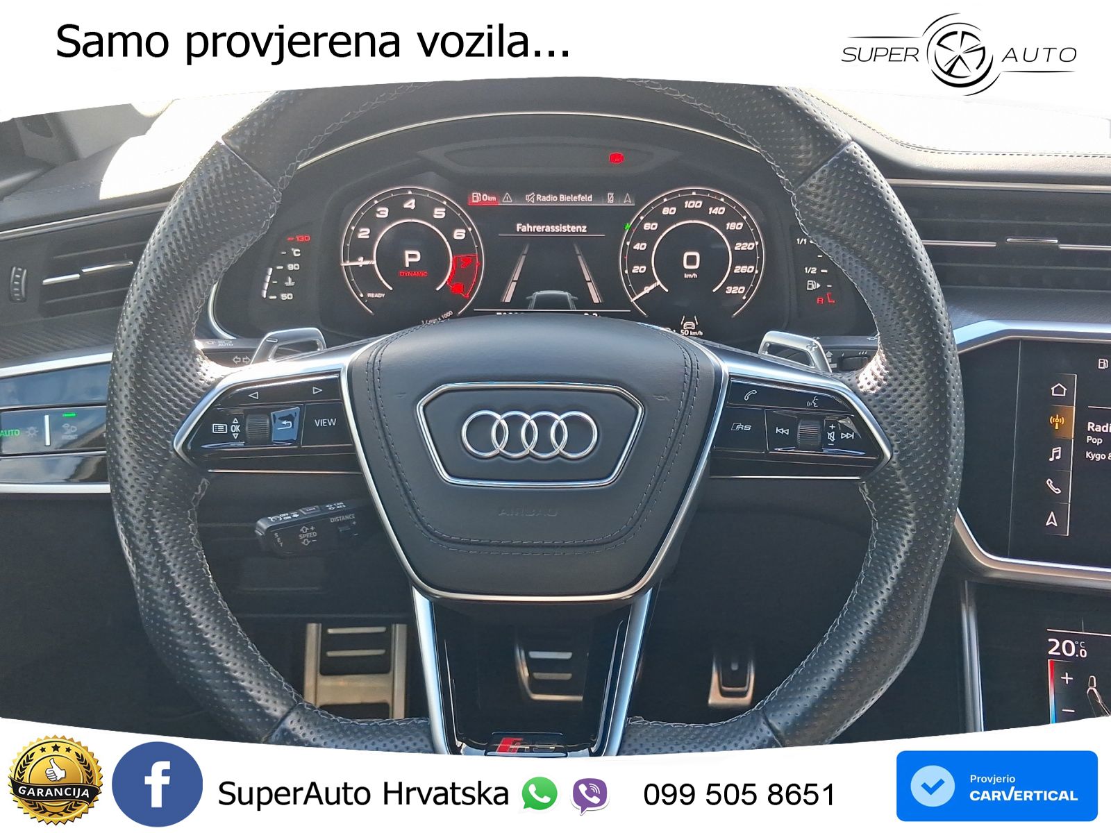 Audi RS6 Avant 4.0 TFSI V8 (600 KS) quattro Tiptronic MATRIX+GR SJED+KAM