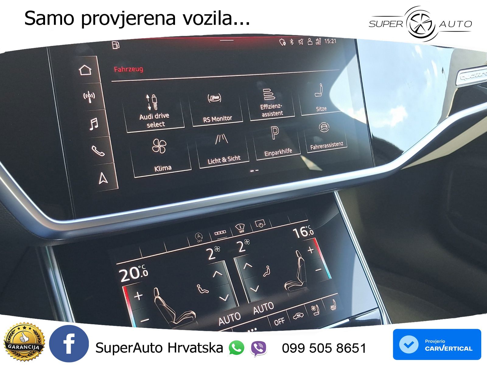 Audi RS6 Avant 4.0 TFSI V8 (600 KS) quattro Tiptronic MATRIX+GR SJED+KAM