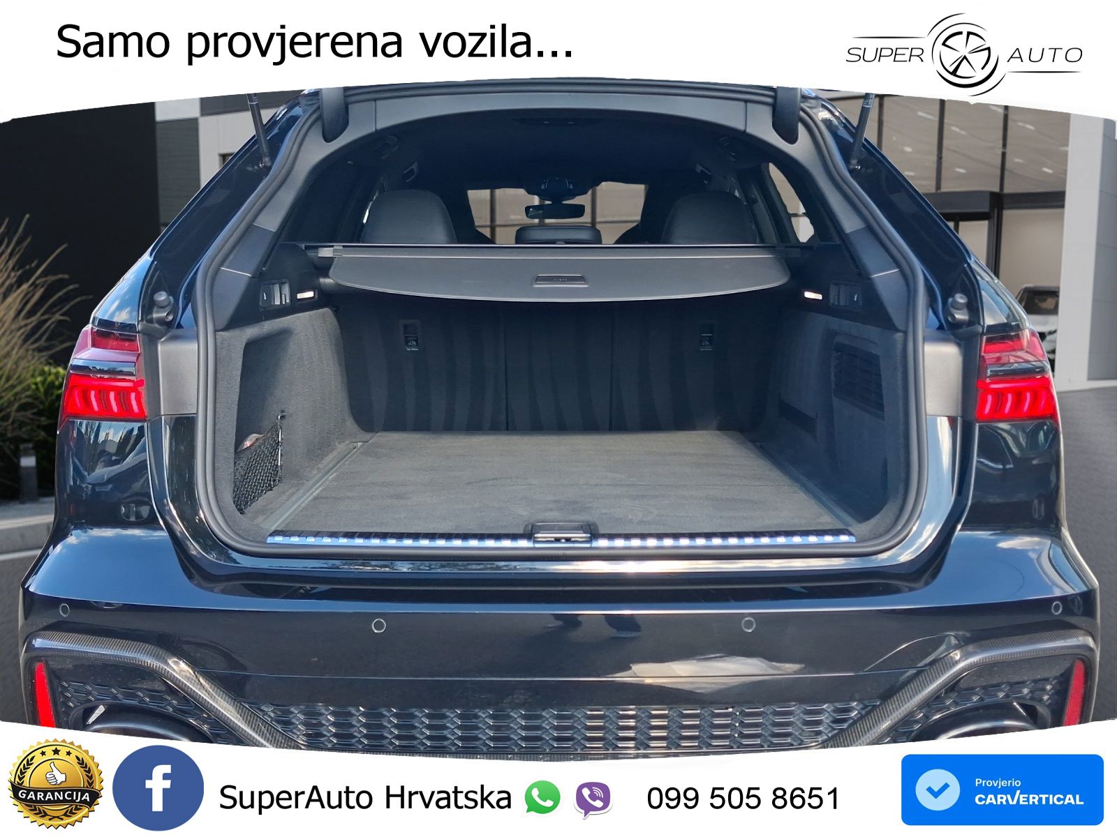 Audi RS6 Avant 4.0 TFSI V8 (600 KS) quattro Tiptronic MATRIX+GR SJED+KAM