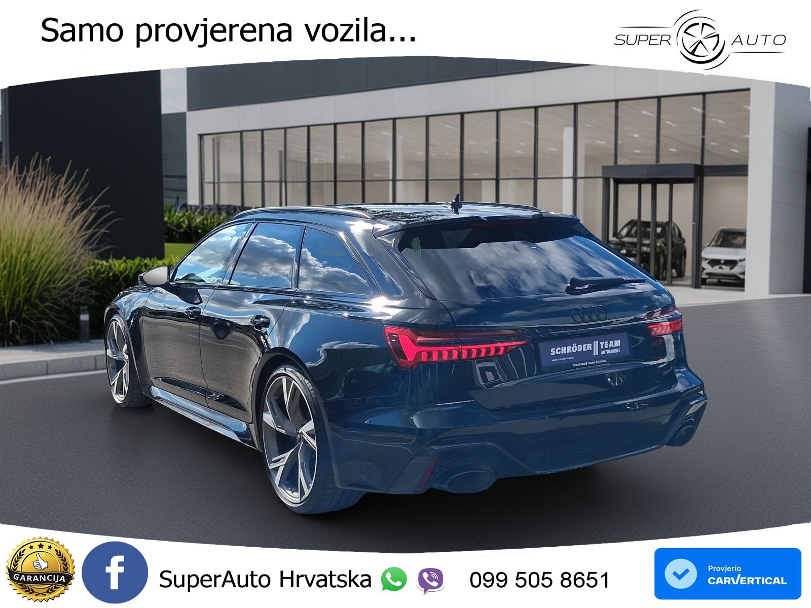 Audi RS6 Avant 4.0 TFSI V8 (600 KS) quattro Tiptronic MATRIX+GR SJED+KAM