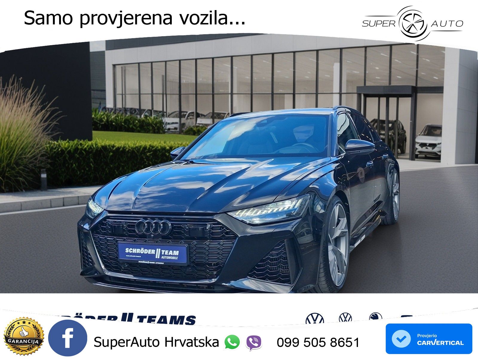 Audi RS6 Avant 4.0 TFSI V8 (600 KS) quattro Tiptronic MATRIX+GR SJED+KAM