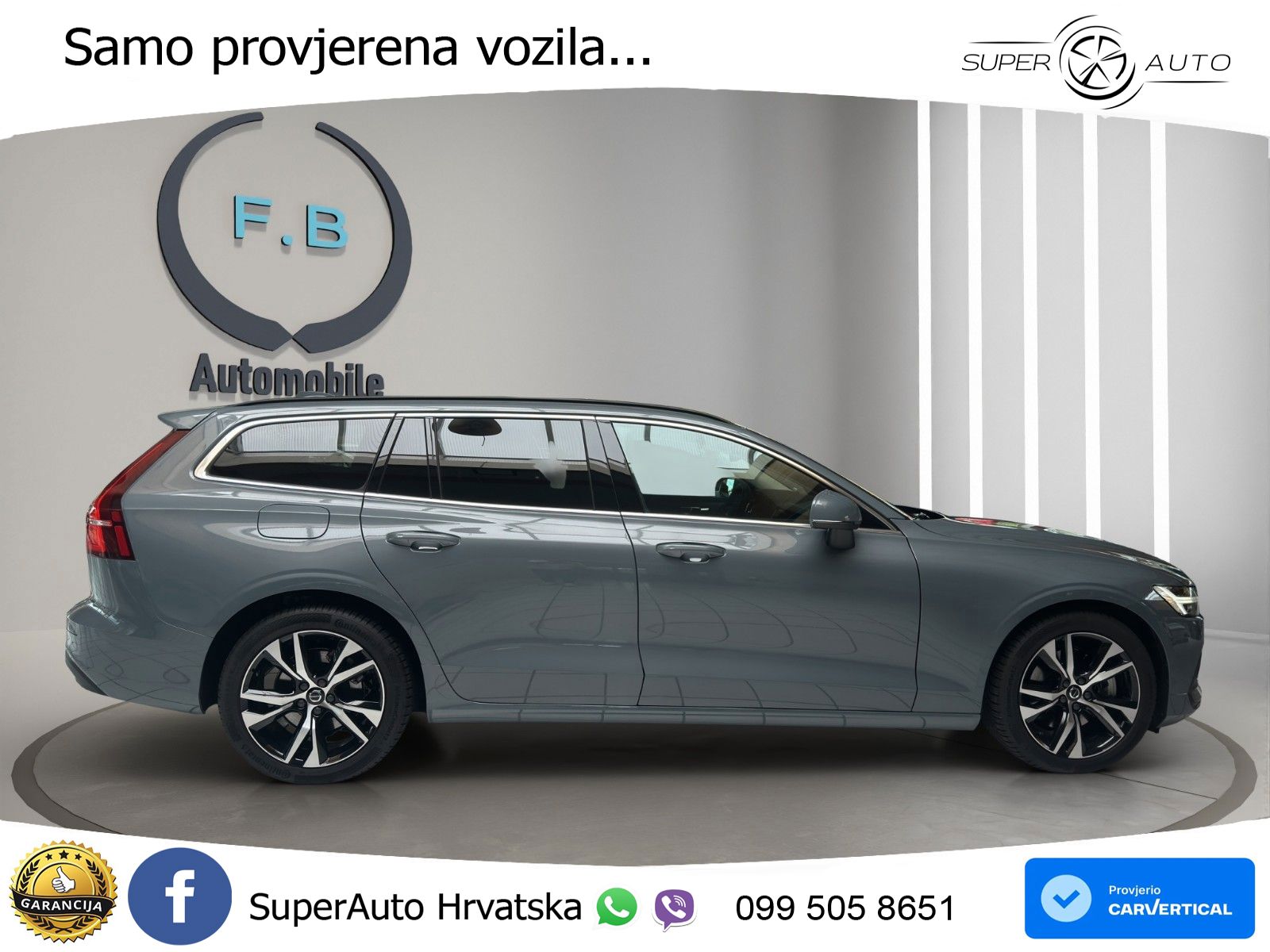 Volvo V60 2.0 B3 DCT LED+GR SJED+ACC
