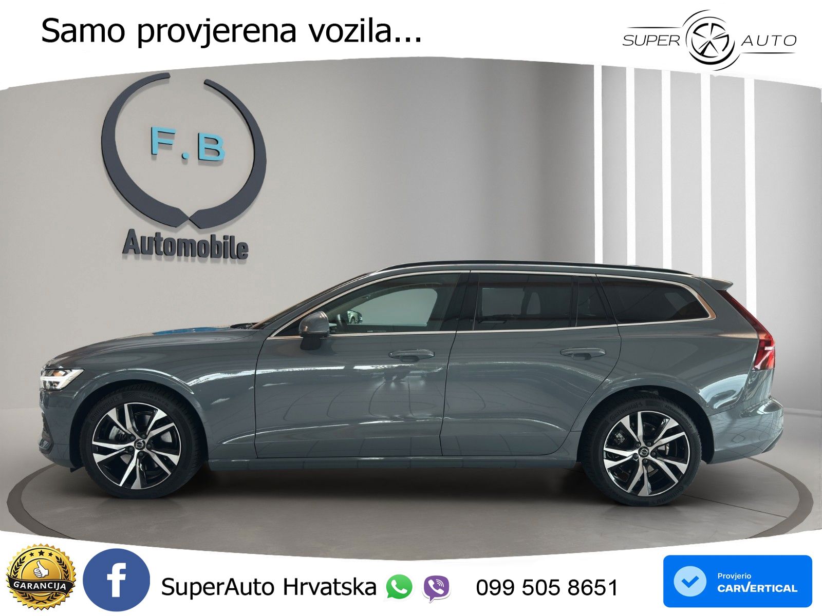 Volvo V60 2.0 B3 DCT LED+GR SJED+ACC