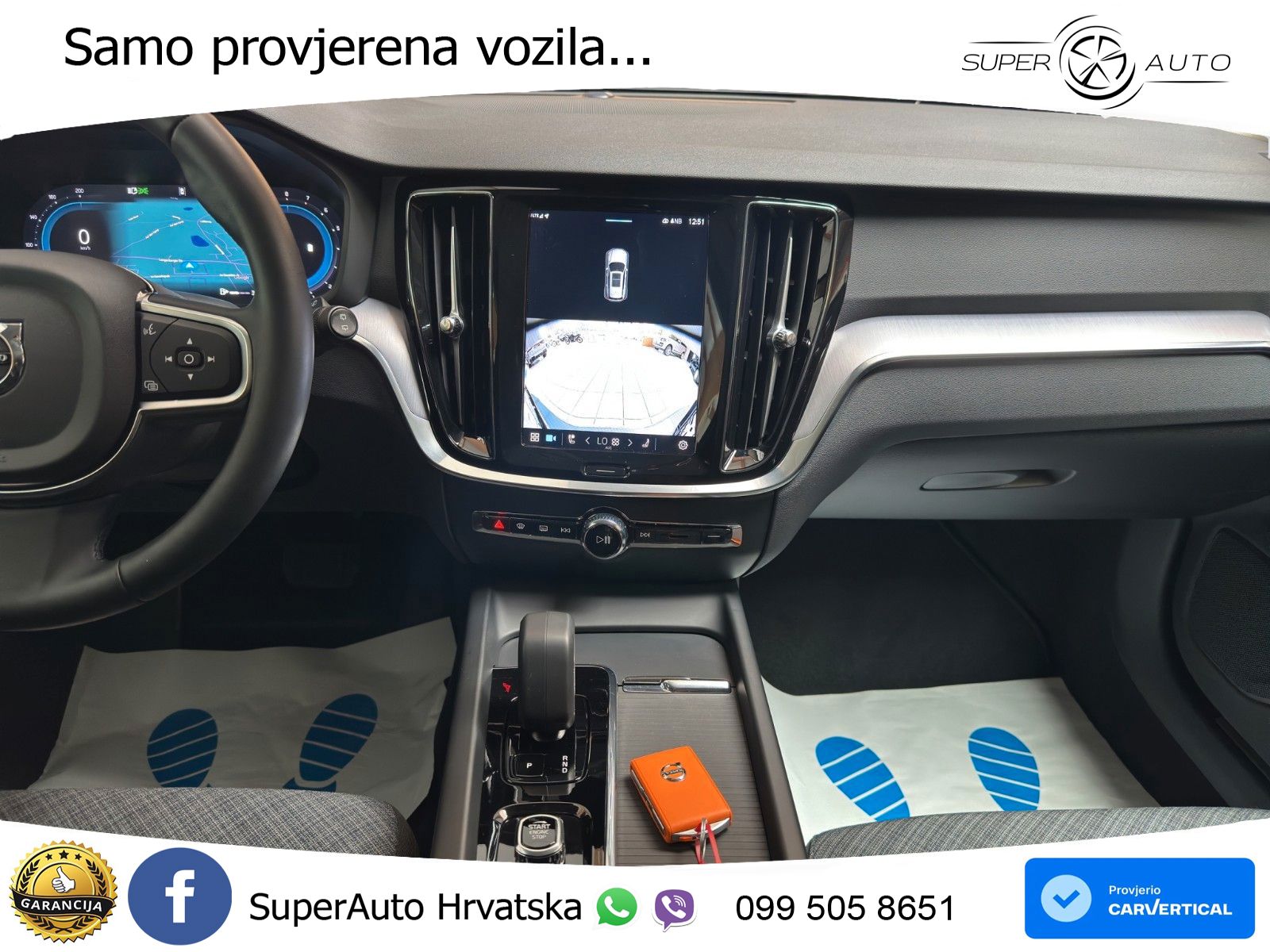 Volvo V60 2.0 B3 DCT LED+GR SJED+ACC