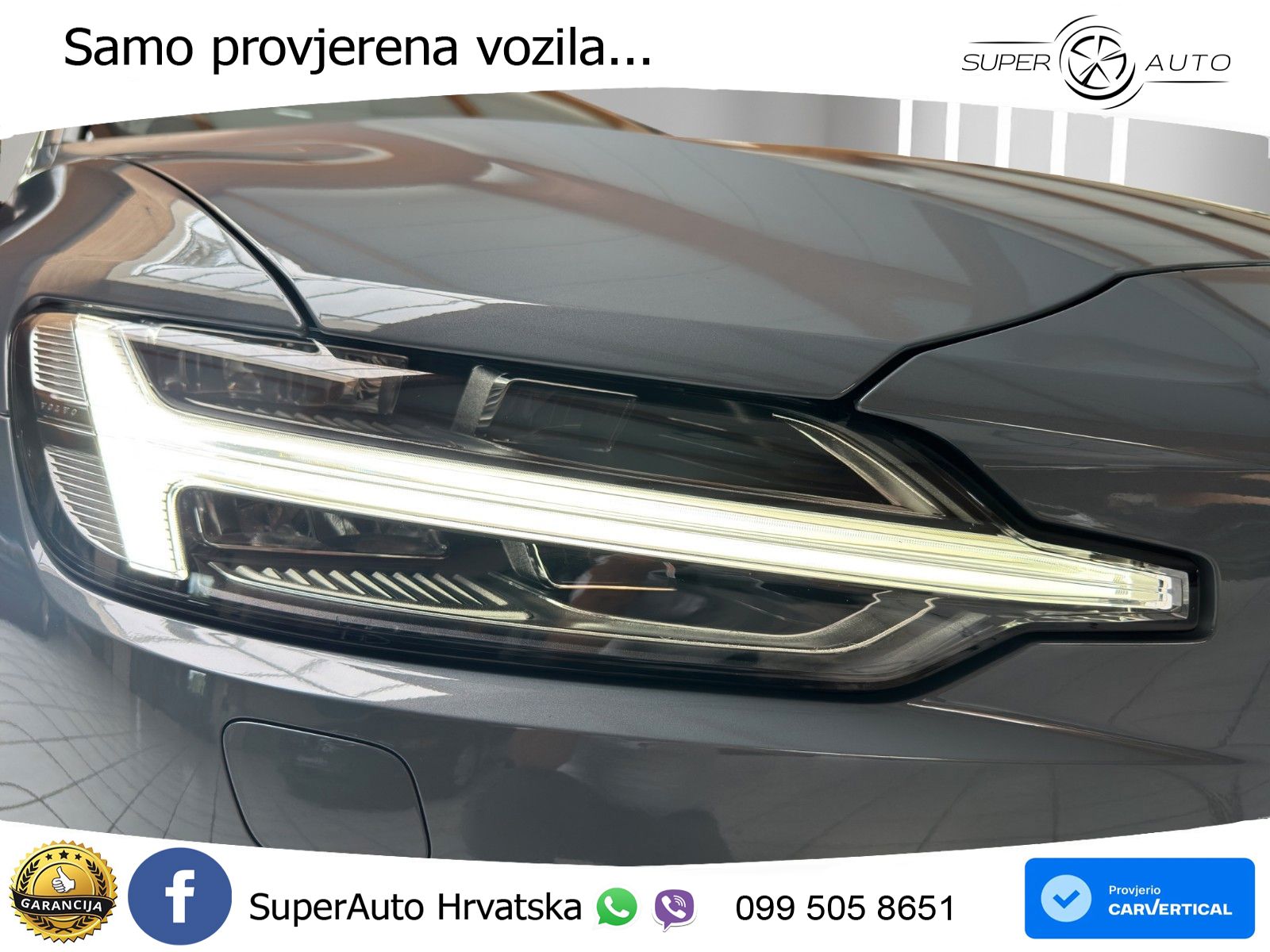 Volvo V60 2.0 B3 DCT LED+GR SJED+ACC