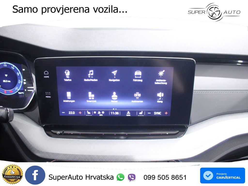 Škoda Octavia Combi 2.0 TDI (150 KS) DSG LED+GR SJED+ACC