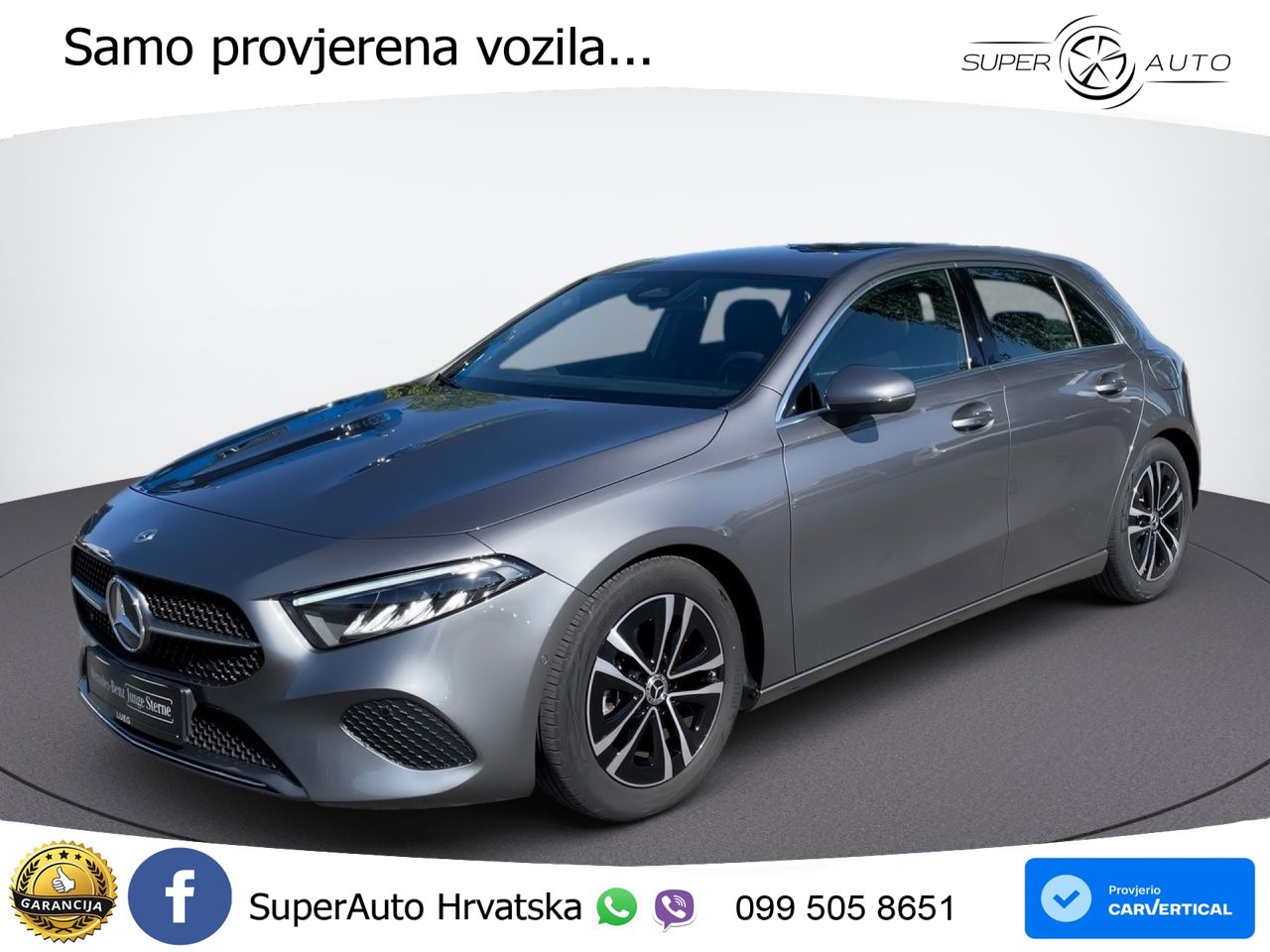 Mercedes-Benz A 180 7G-DCT LED+GR SJED+ACC