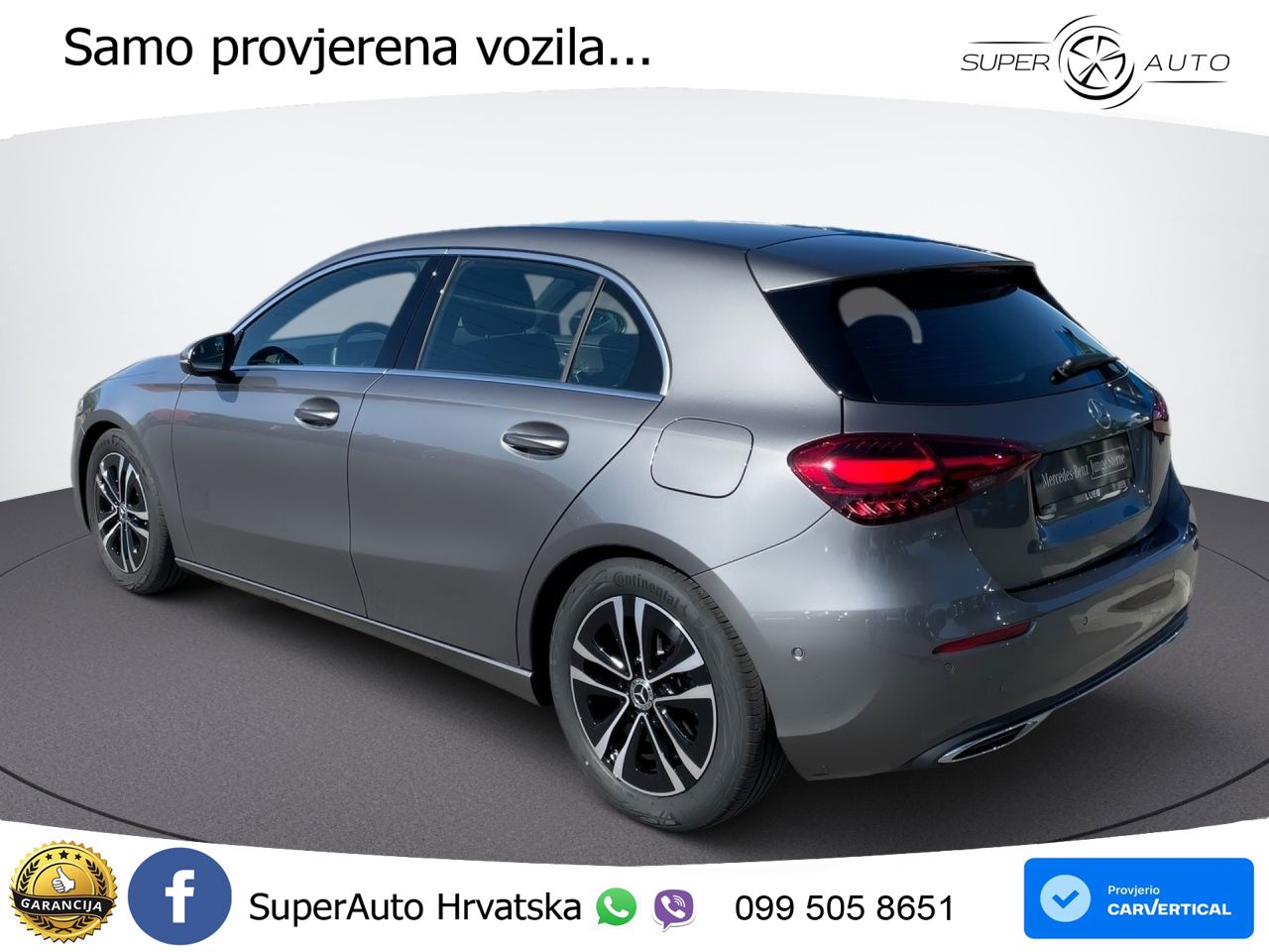 Mercedes-Benz A 180 7G-DCT LED+GR SJED+ACC