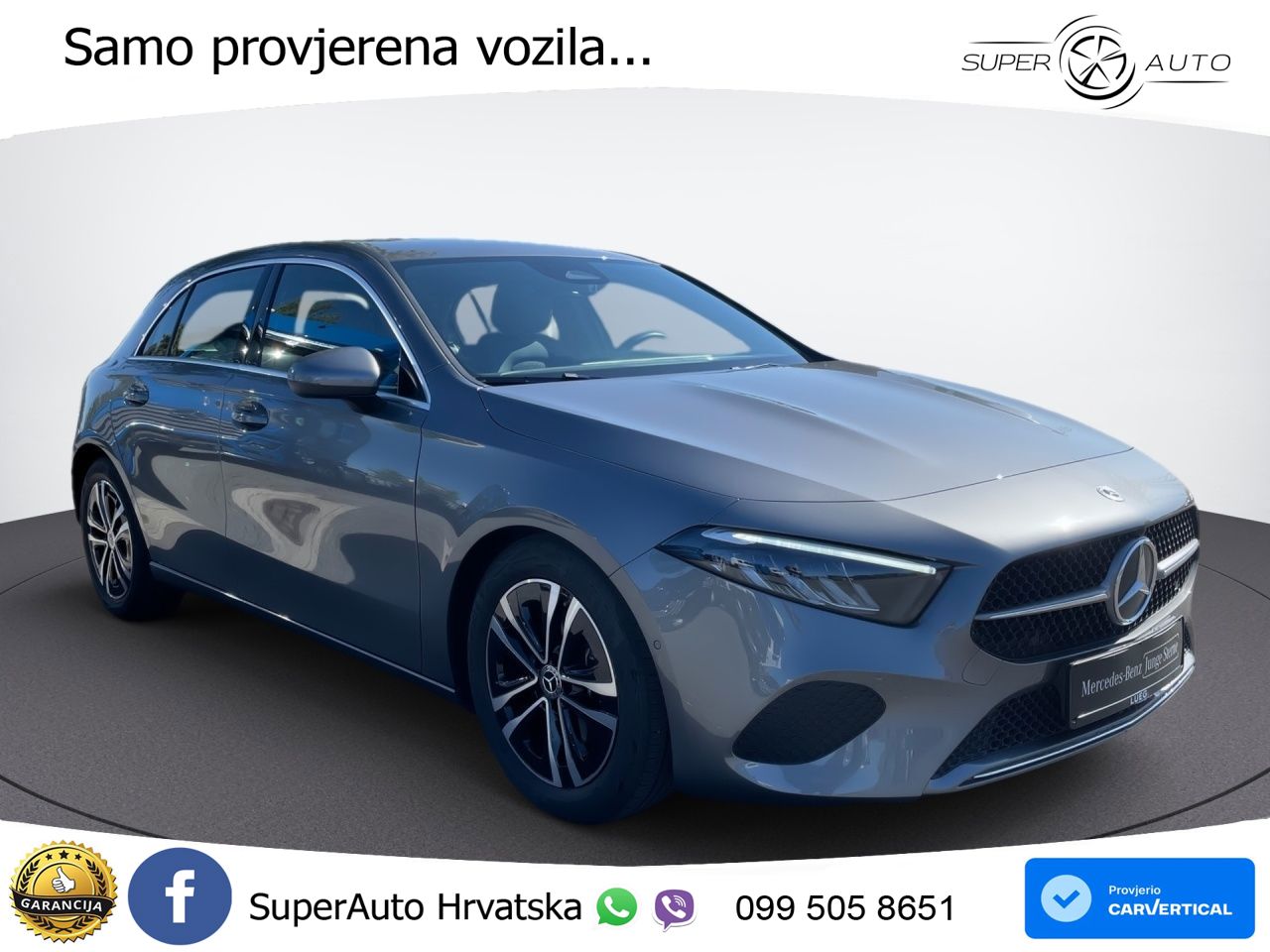 Mercedes-Benz A 180 7G-DCT LED+GR SJED+ACC