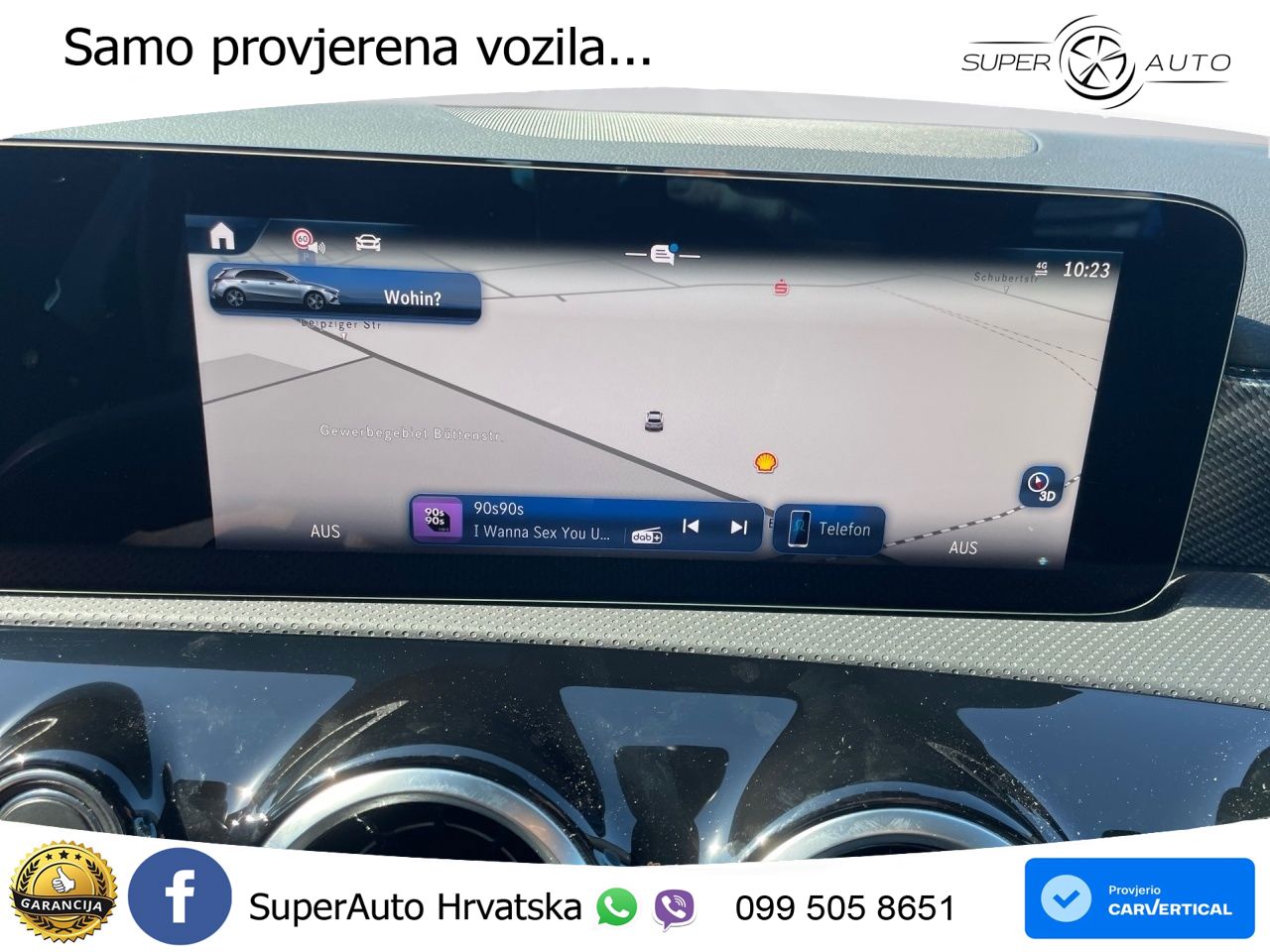 Mercedes-Benz A 180 7G-DCT LED+GR SJED+ACC