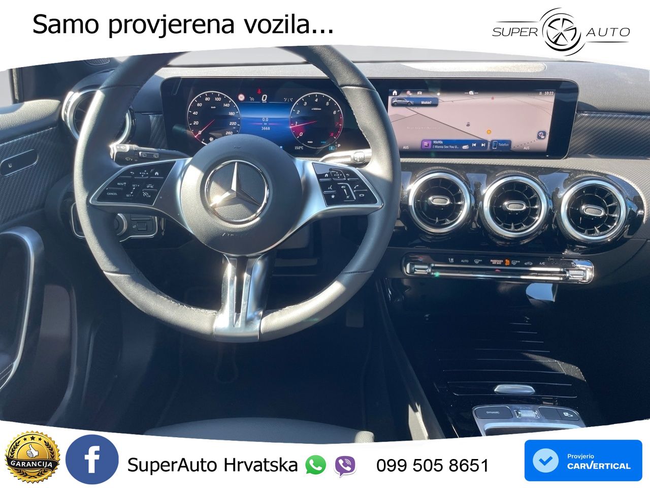 Mercedes-Benz A 180 7G-DCT LED+GR SJED+ACC