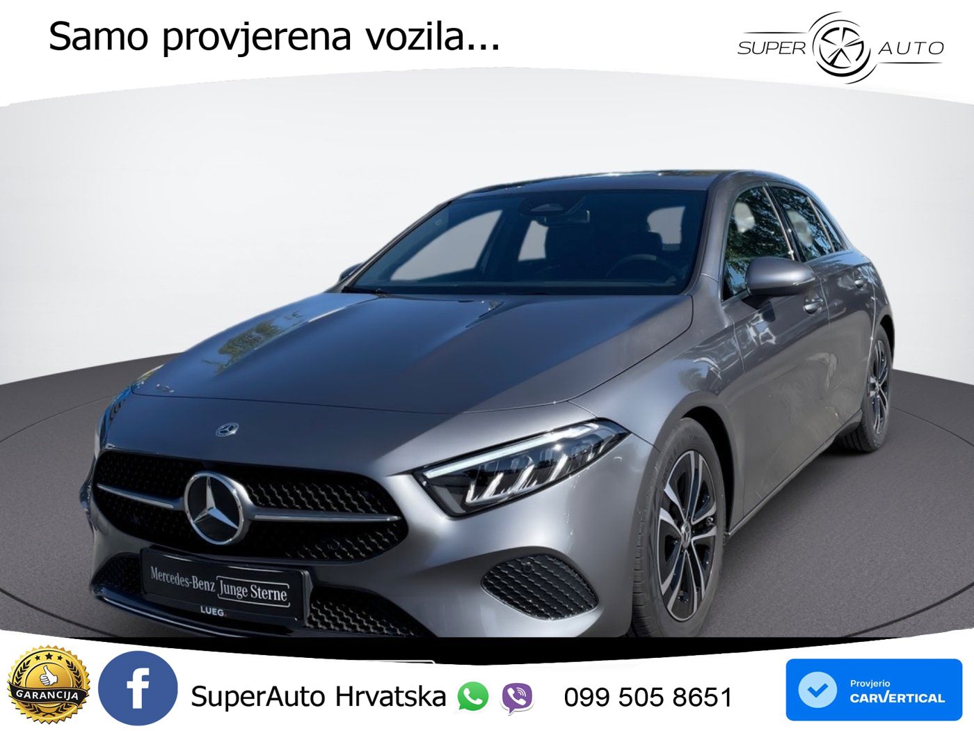 Mercedes-Benz A 180 7G-DCT LED+GR SJED+ACC