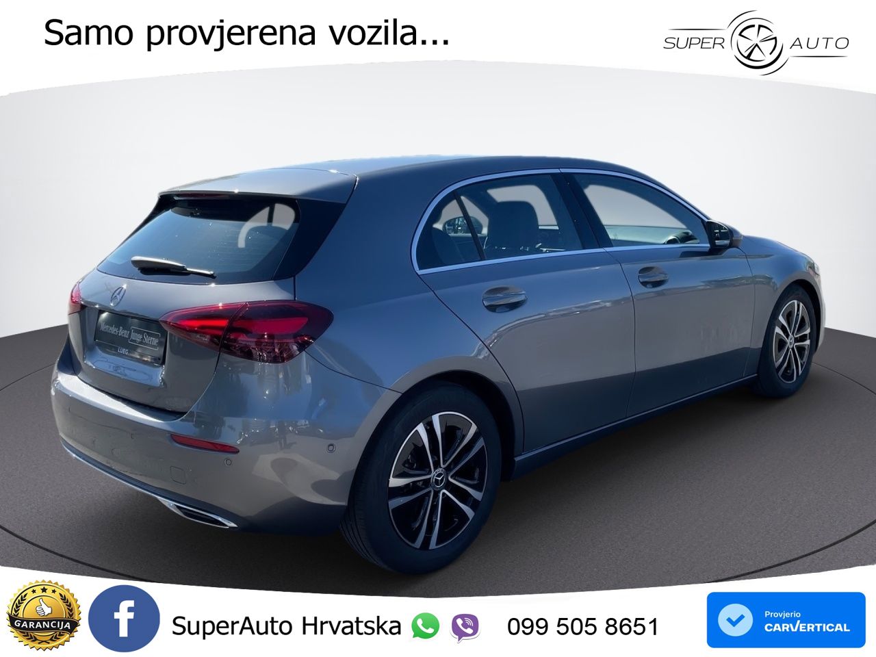 Mercedes-Benz A 180 7G-DCT LED+GR SJED+ACC