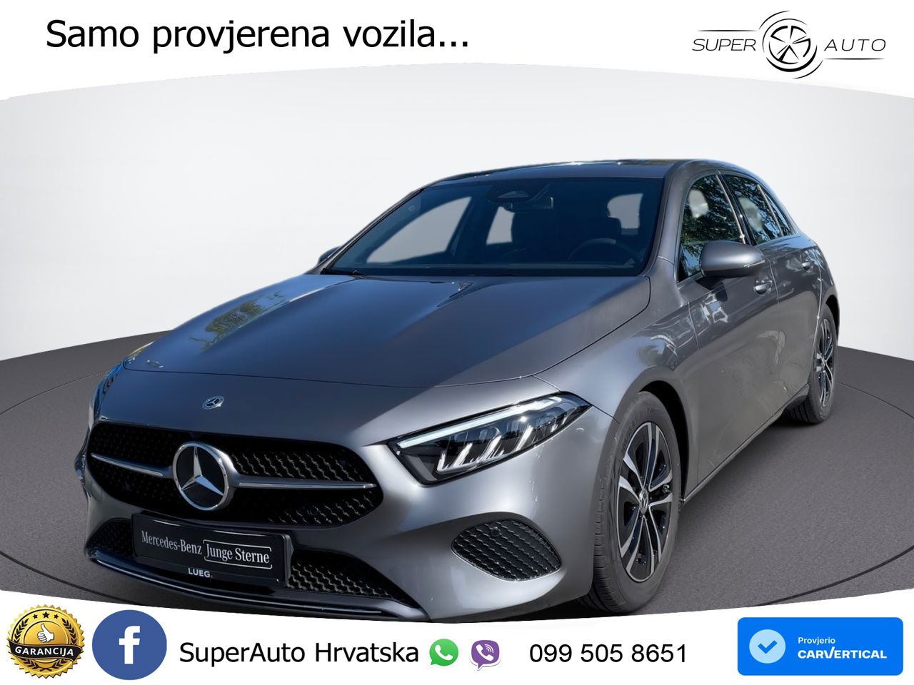 Mercedes-Benz A 180 7G-DCT LED+GR SJED+ACC