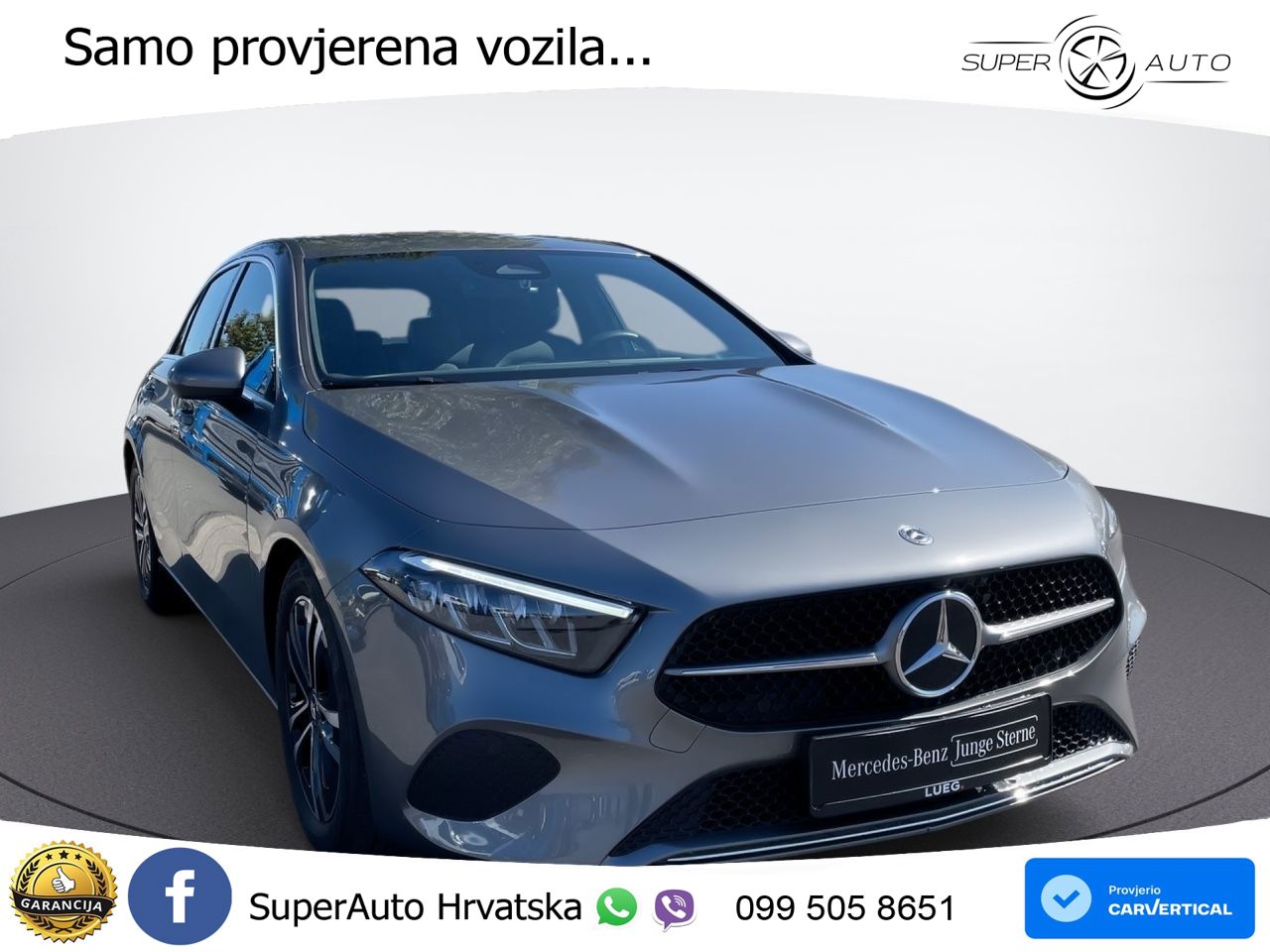 Mercedes-Benz A 180 7G-DCT LED+GR SJED+ACC