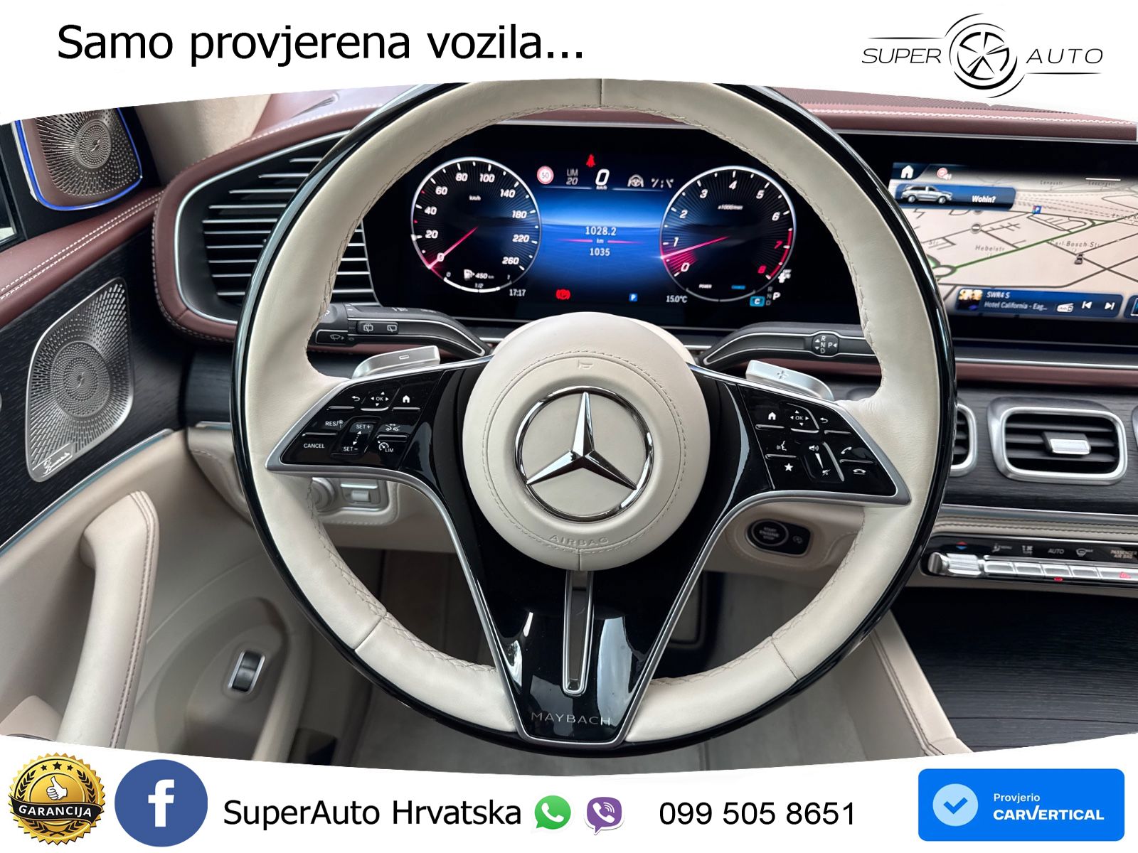 Mercedes Maybach GLS 600 V8 (557 KS) EQ Boost 4MATIC 9G-TRONIC LED+GR SJED+ACC