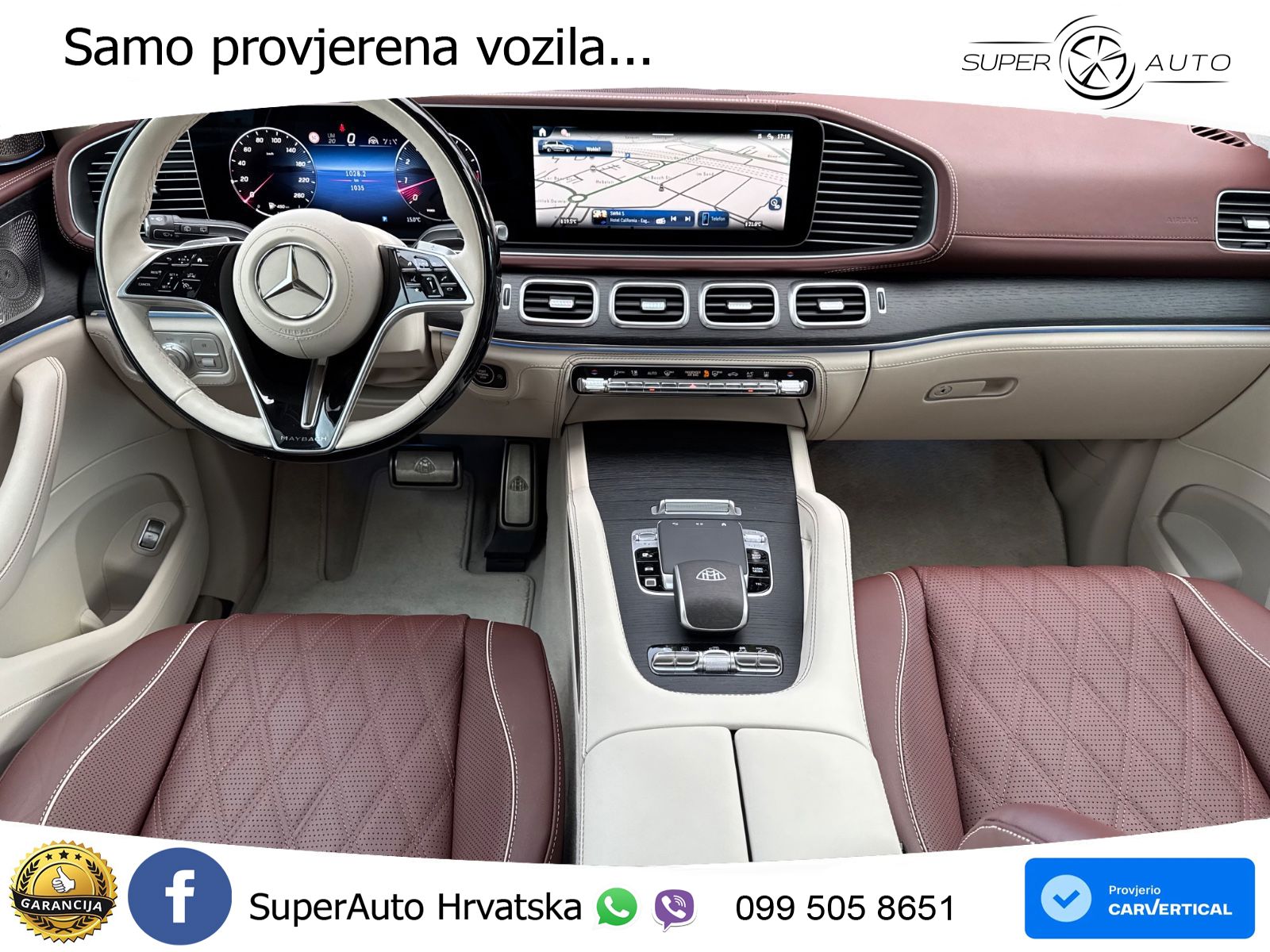 Mercedes Maybach GLS 600 V8 (557 KS) EQ Boost 4MATIC 9G-TRONIC LED+GR SJED+ACC