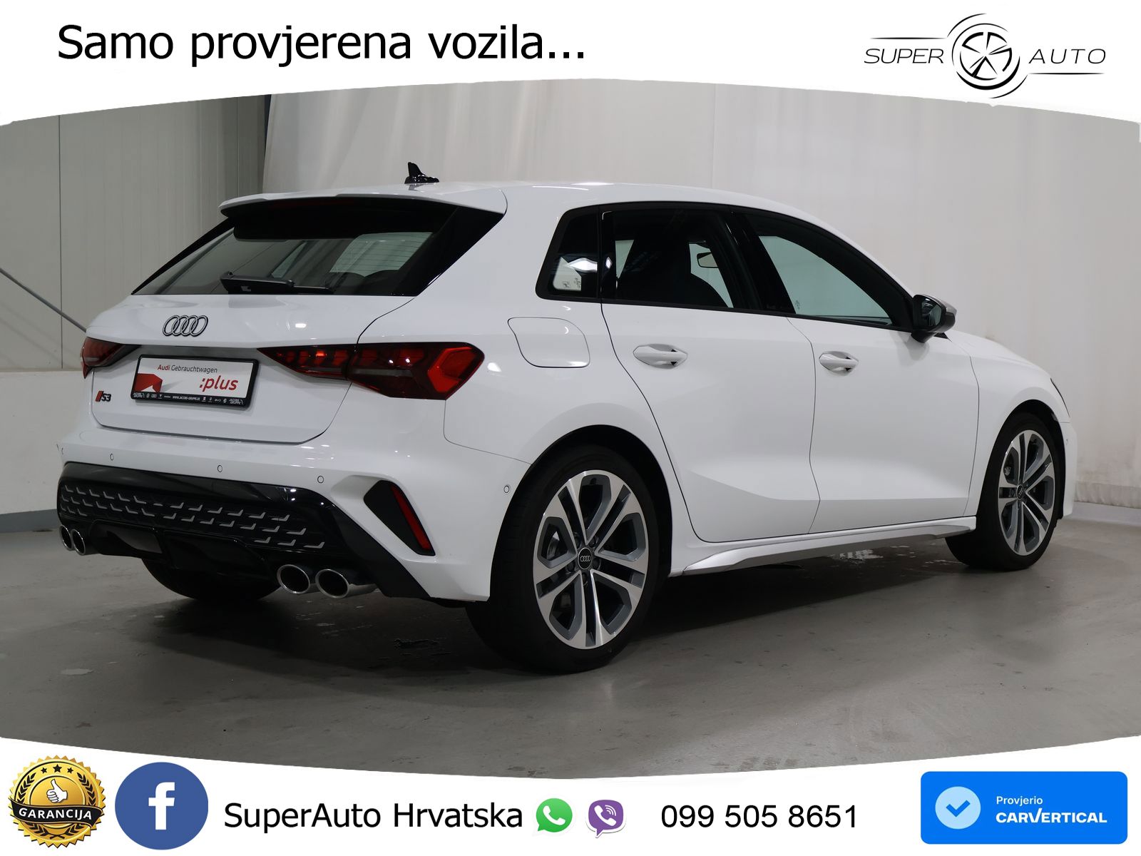 Audi S3 2.0 TFSI (333 KS) quattro S tronic
