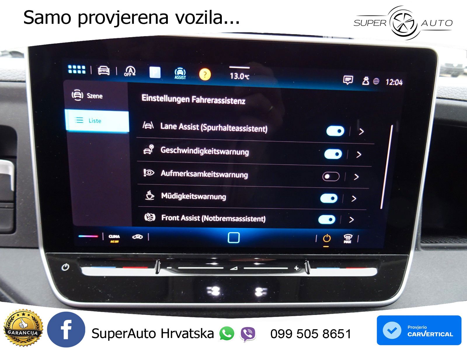 Volkswagen Crafter 35 Kasten HD LR AHK Kamera App 140 KS