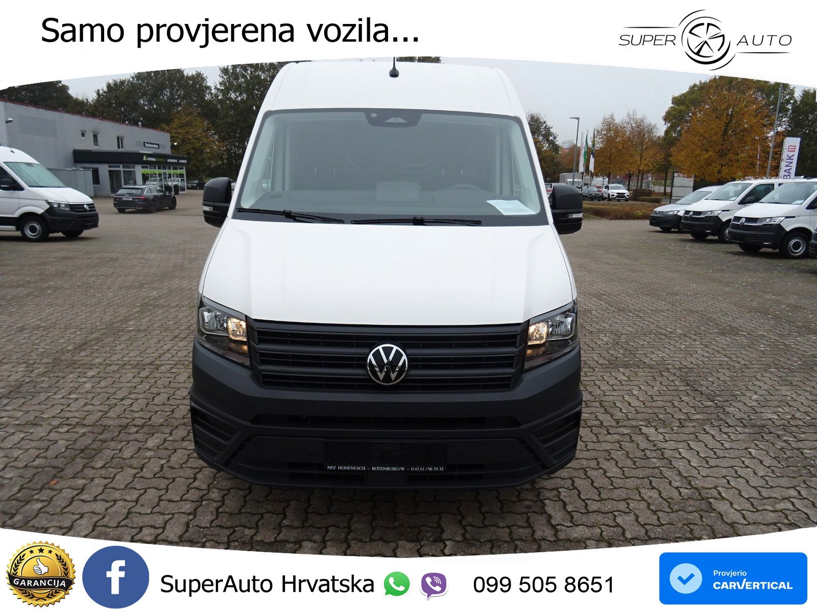Volkswagen Crafter 35 Kasten HD LR AHK Kamera App 140 KS