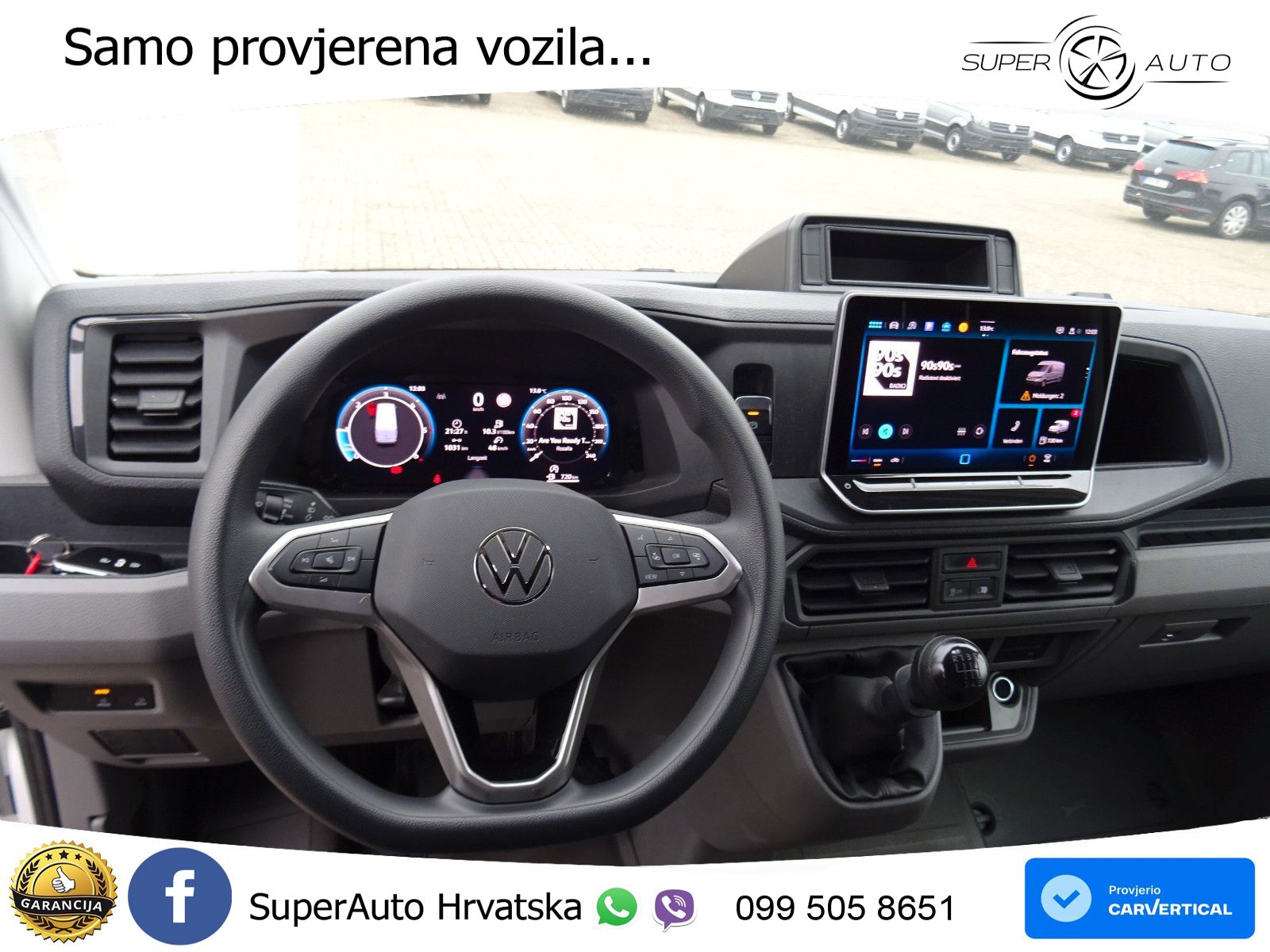 Volkswagen Crafter 35 Kasten HD LR AHK Kamera App 140 KS