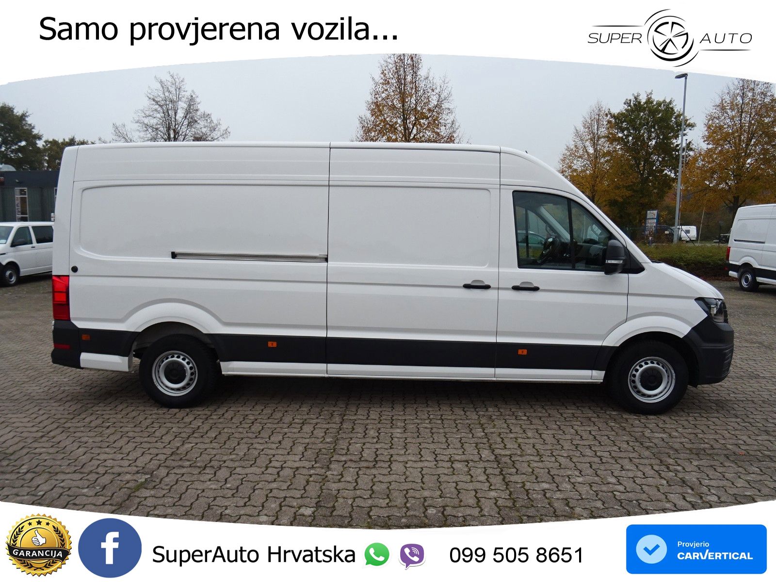 Volkswagen Crafter 35 Kasten HD LR AHK Kamera App 140 KS