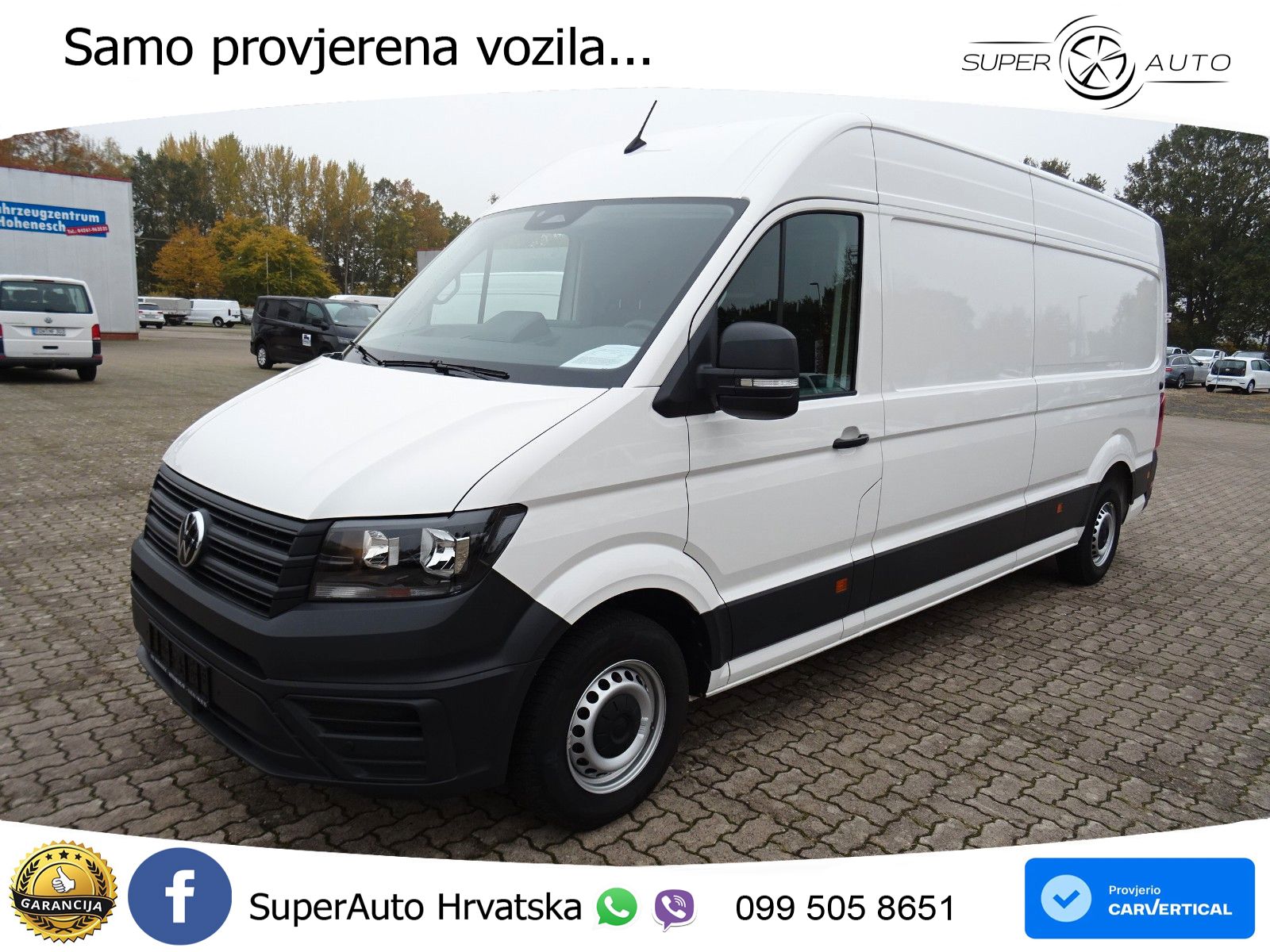 Volkswagen Crafter 35 Kasten HD LR AHK Kamera App 140 KS