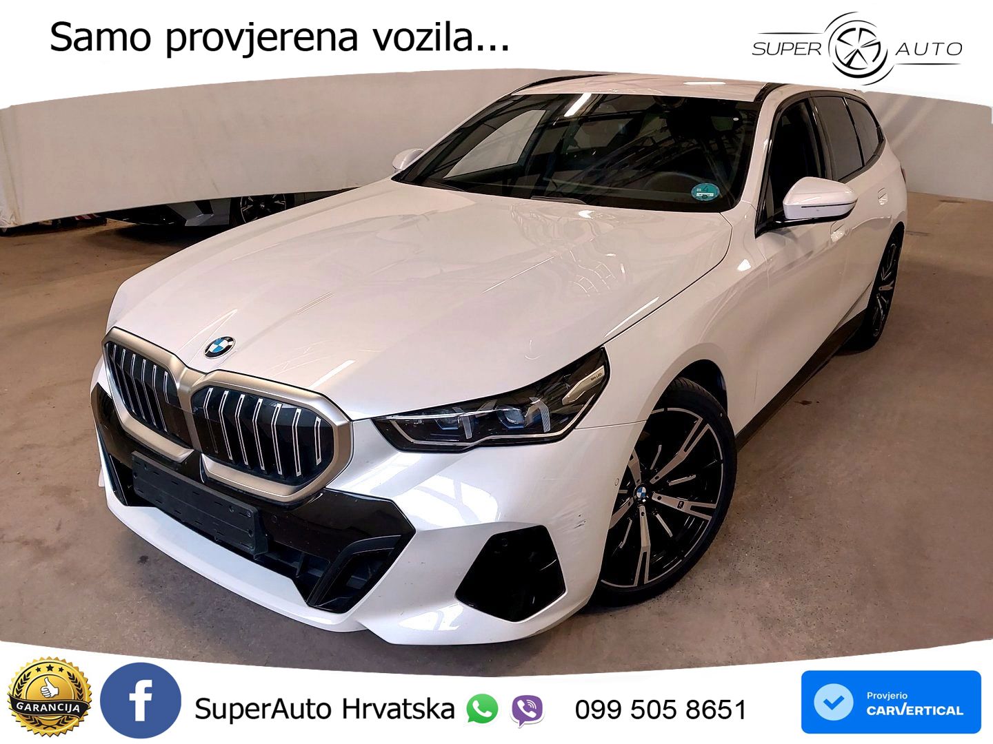 BMW 520d Touring (197 KS) Steptronic M Sport LED+GR SJED+ACC