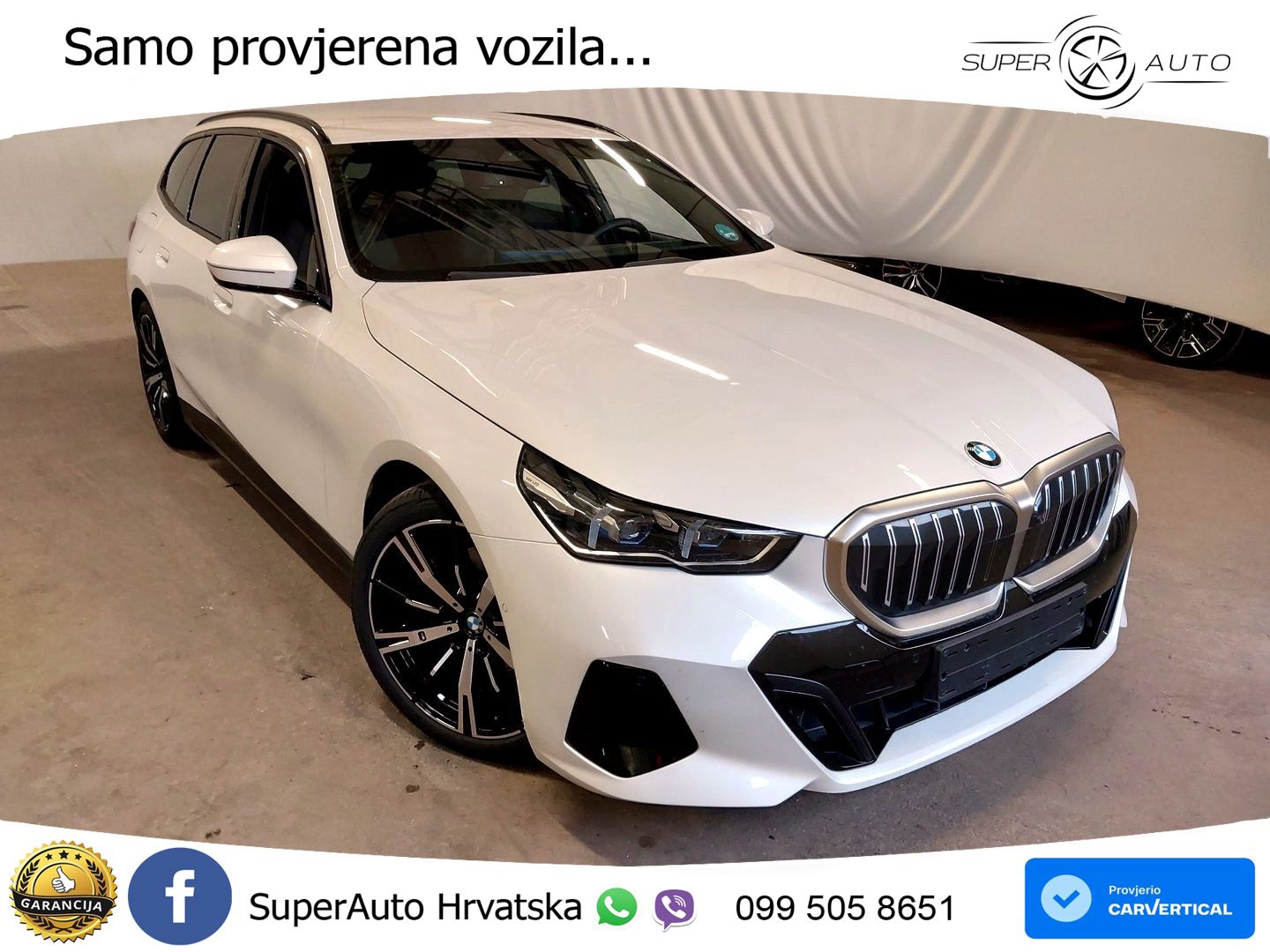 BMW 520d Touring (197 KS) Steptronic M Sport LED+GR SJED+ACC