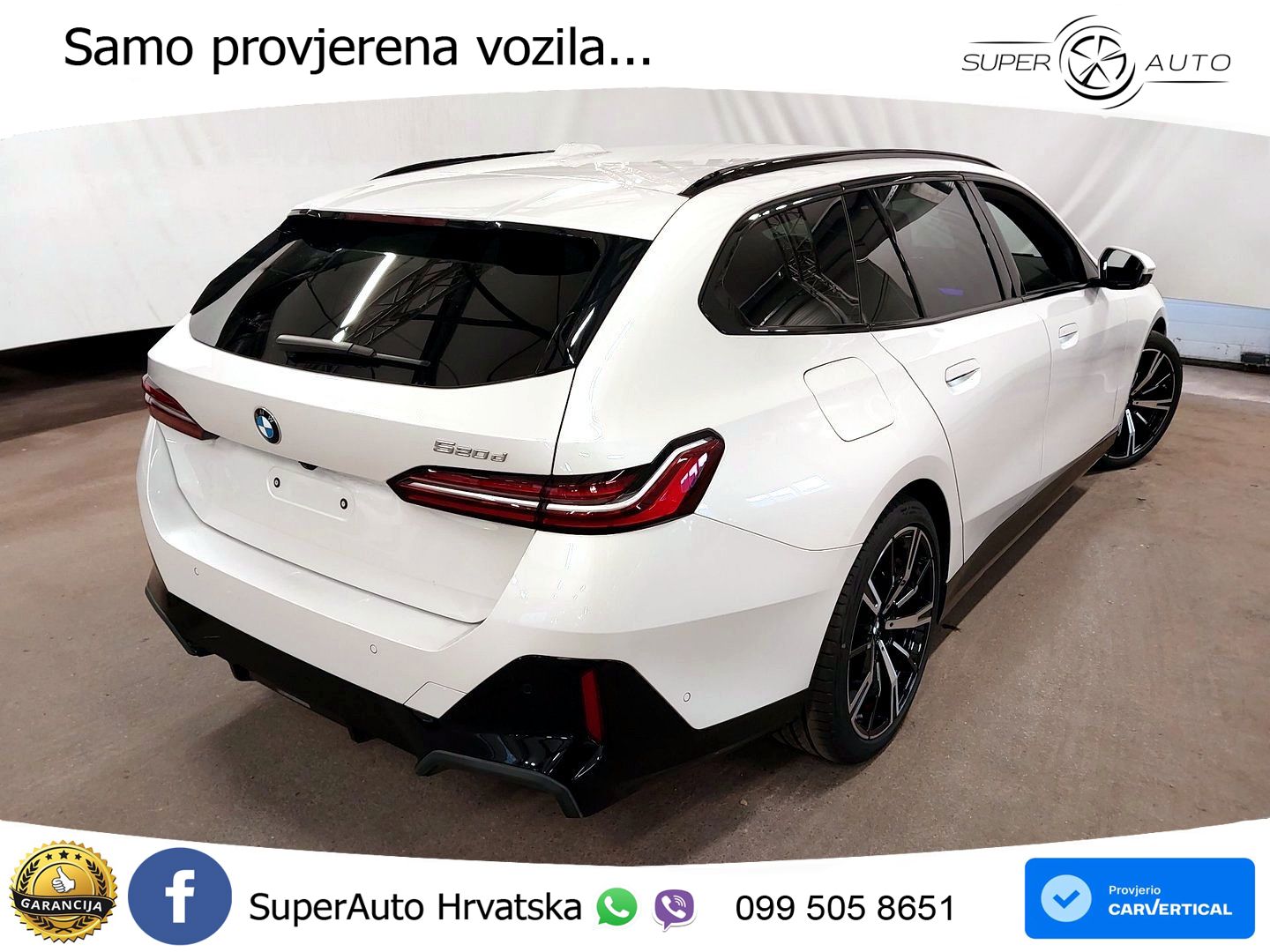 BMW 520d Touring (197 KS) Steptronic M Sport LED+GR SJED+ACC