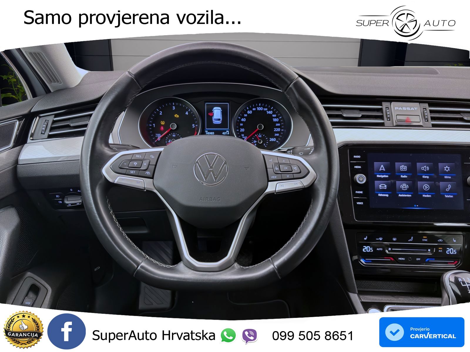 Volkswagen Passat Variant 2.0 TDI (150 KS) Business LED+GR SJED+ACC