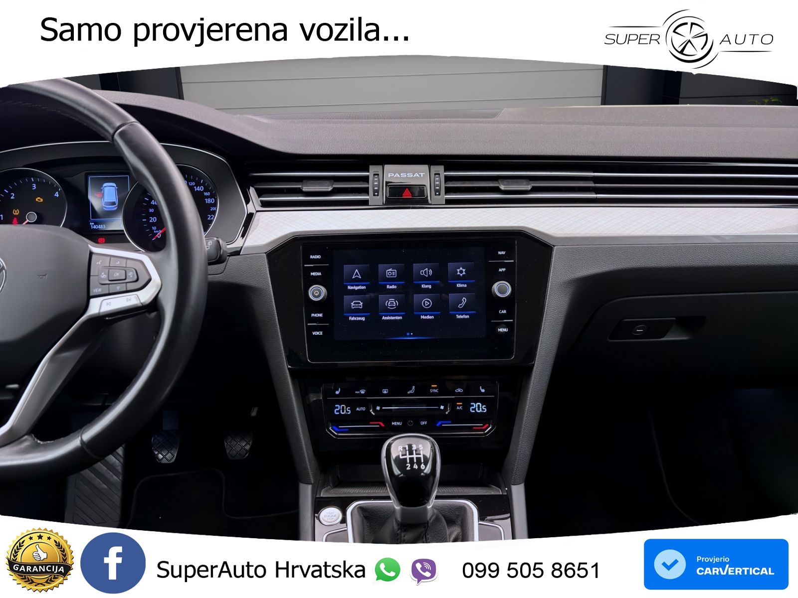Volkswagen Passat Variant 2.0 TDI (150 KS) Business LED+GR SJED+ACC