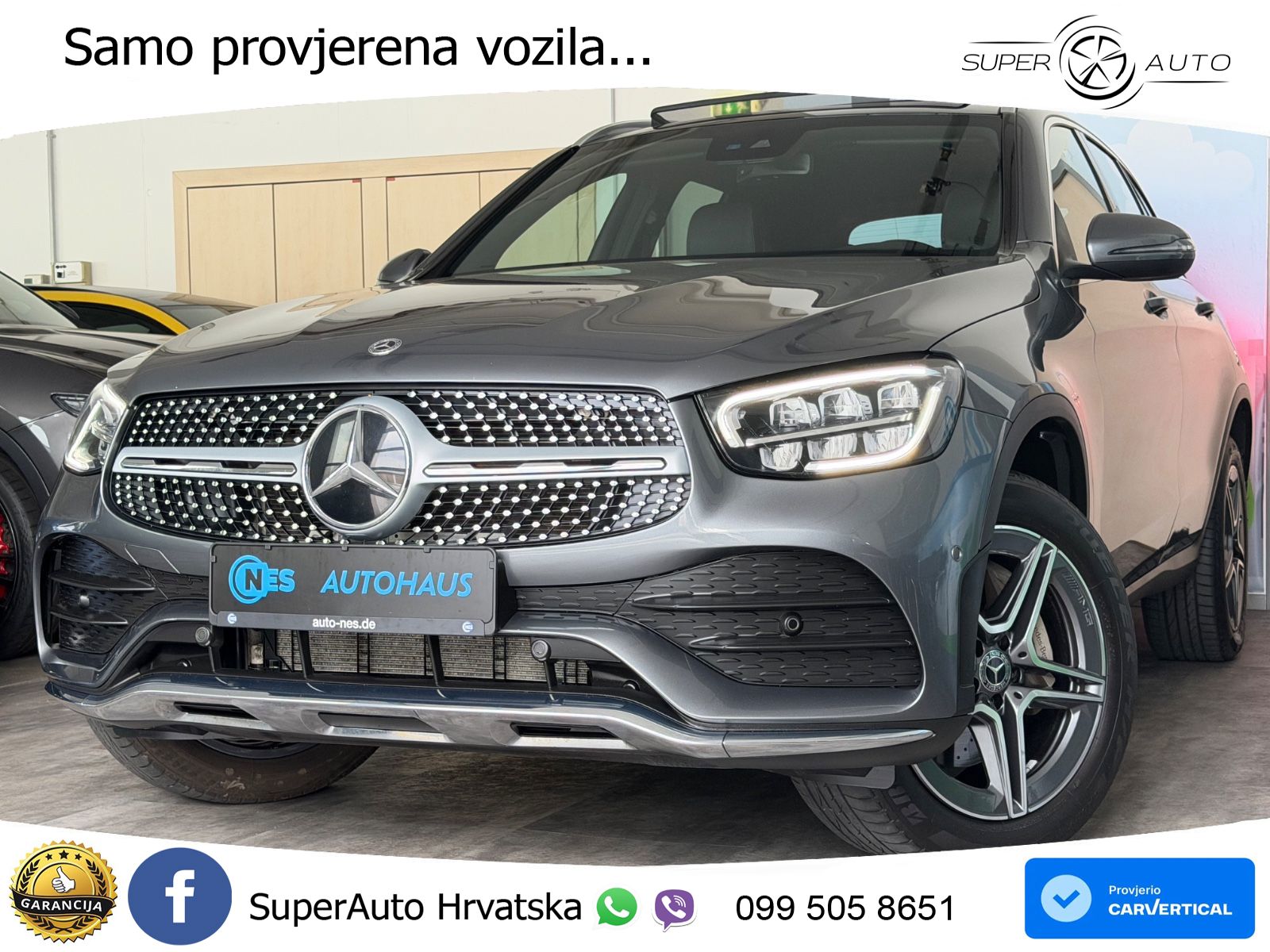Mercedes GLC 300e (320 KS) 4MATIC 9G-TRONIC AMG LED+GR SJED+ACC