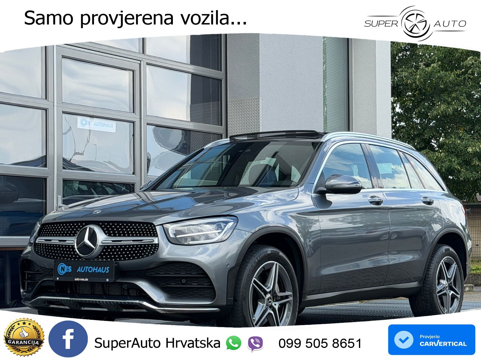 Mercedes GLC 300e (320 KS) 4MATIC 9G-TRONIC AMG LED+GR SJED+ACC