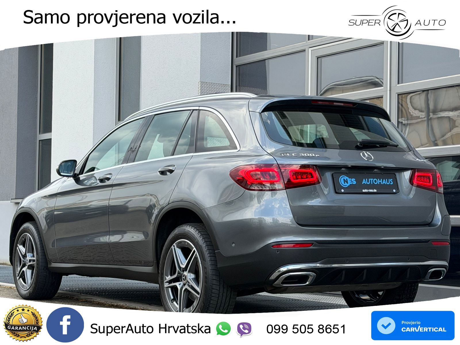 Mercedes GLC 300e (320 KS) 4MATIC 9G-TRONIC AMG LED+GR SJED+ACC