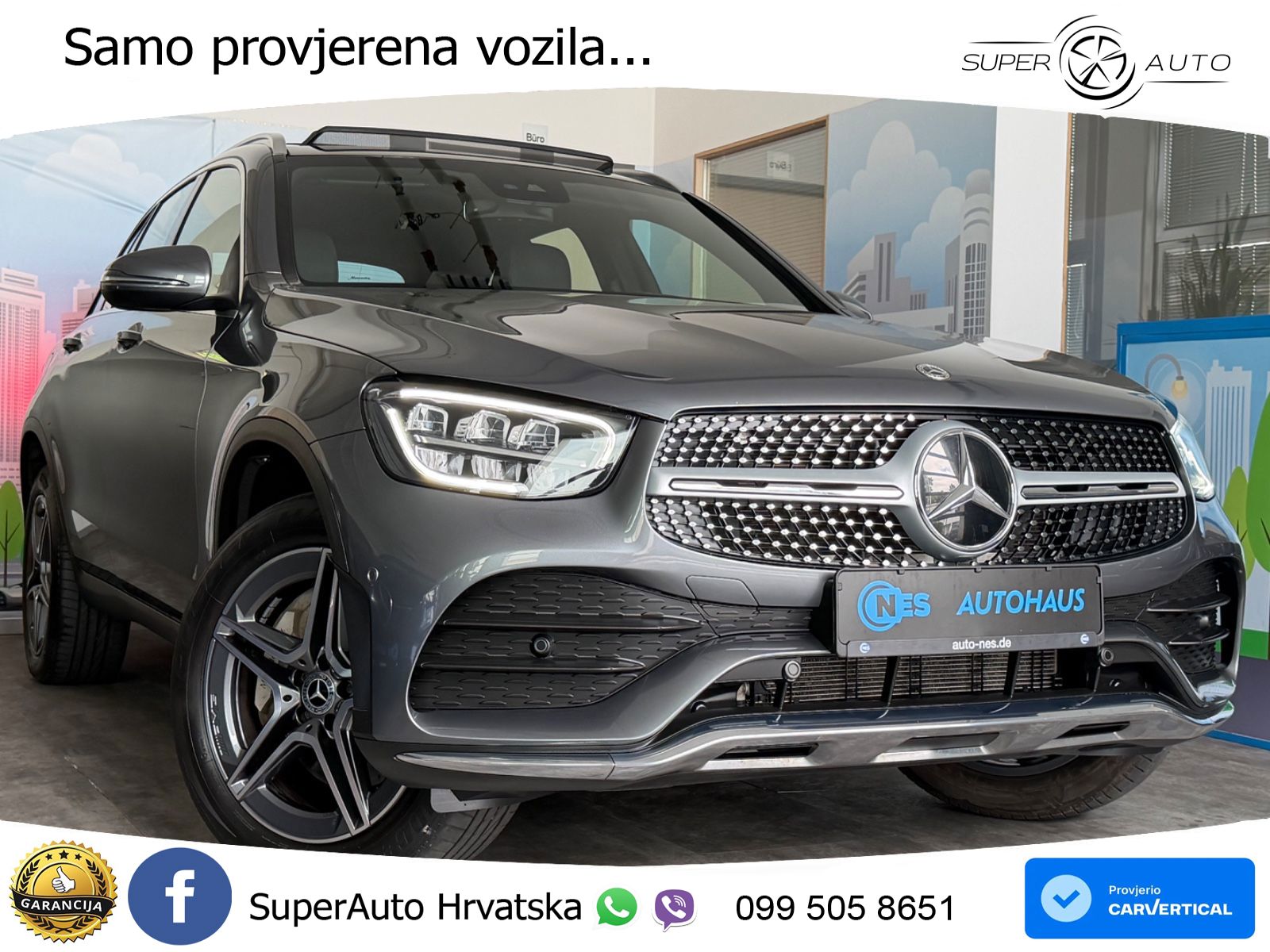 Mercedes GLC 300e (320 KS) 4MATIC 9G-TRONIC AMG LED+GR SJED+ACC