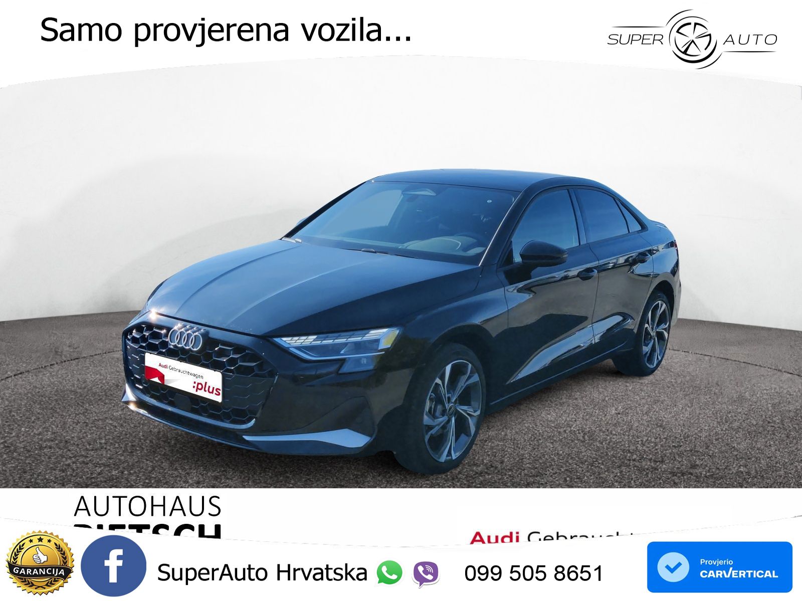 Audi A3 Limuzina 30 TFSI (116 KS) S tronic LED+GR SJED+ACC