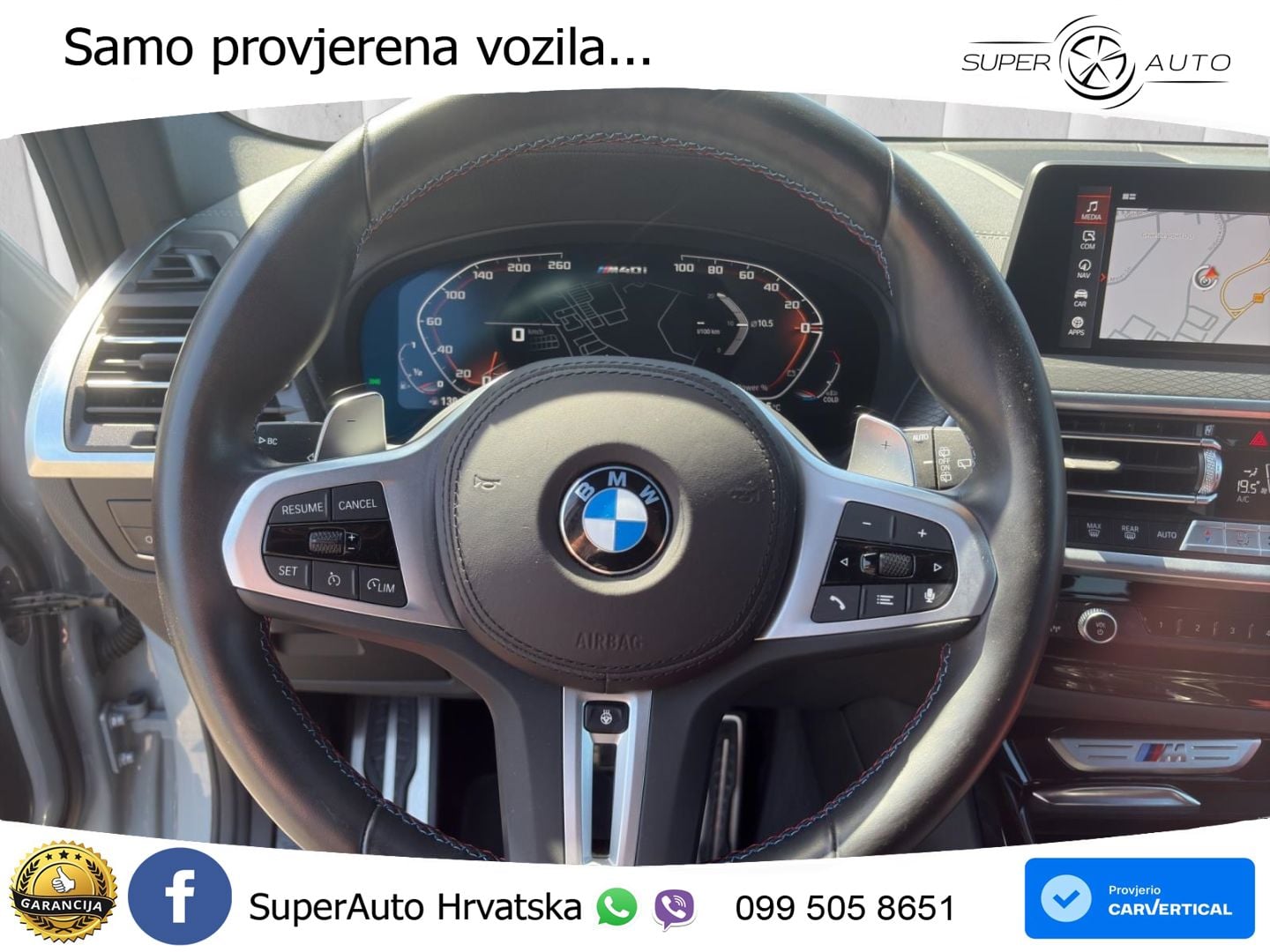 BMW X3 M40i xDrive Steptronic Innovationspaket LED+GR SJED+ACC