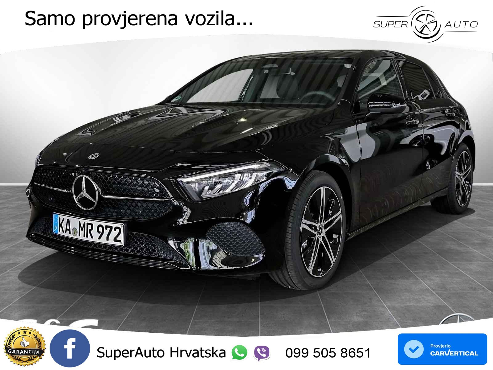 Mercedes-Benz A 200 7G-DCT LED+GR SJED+ACC