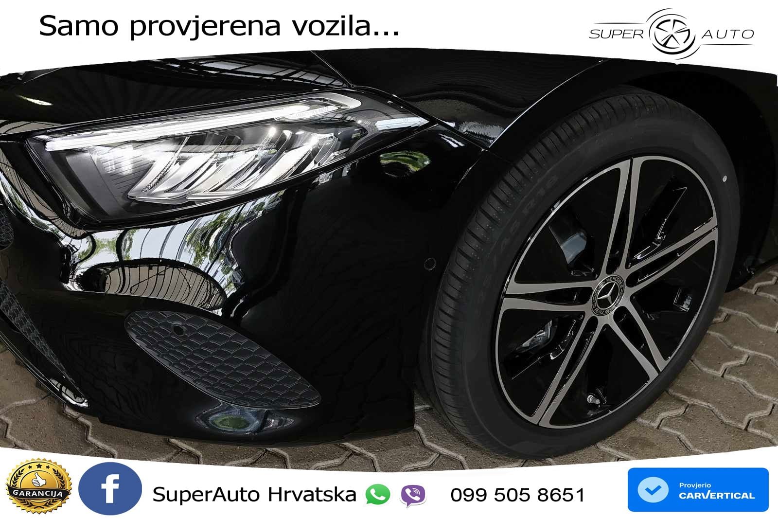 Mercedes-Benz A 200 7G-DCT LED+GR SJED+ACC