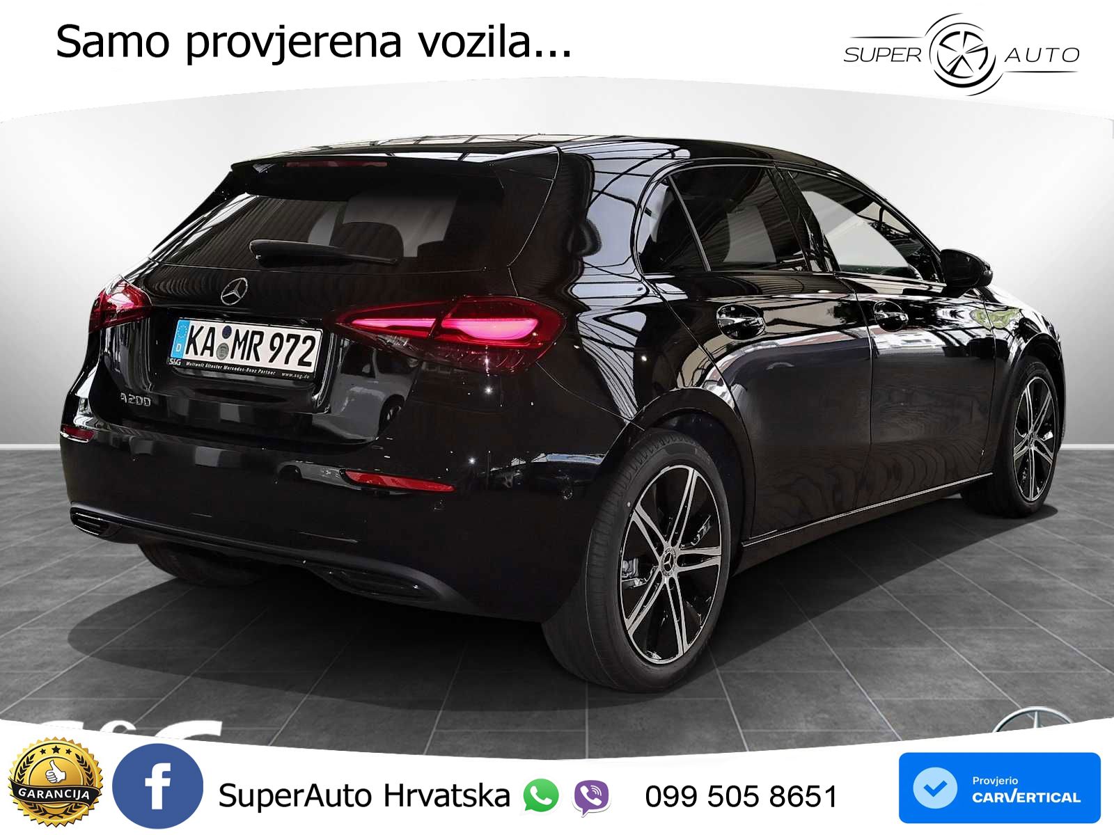 Mercedes-Benz A 200 7G-DCT LED+GR SJED+ACC