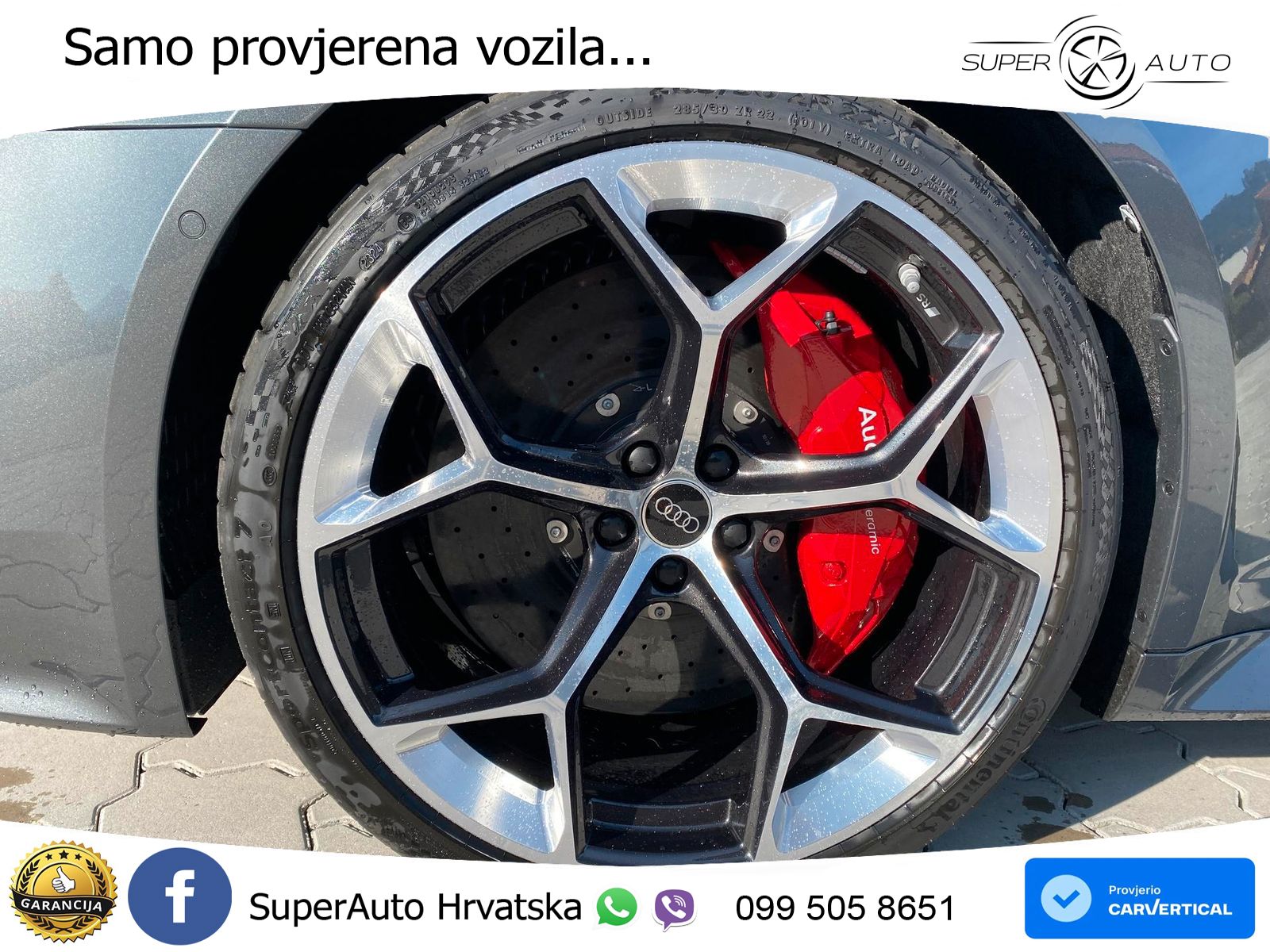 Audi RS6 Avant 4.0 TFSI V8 performance (630 KS)  quattro tiptronic LED+GR SJED+ACC