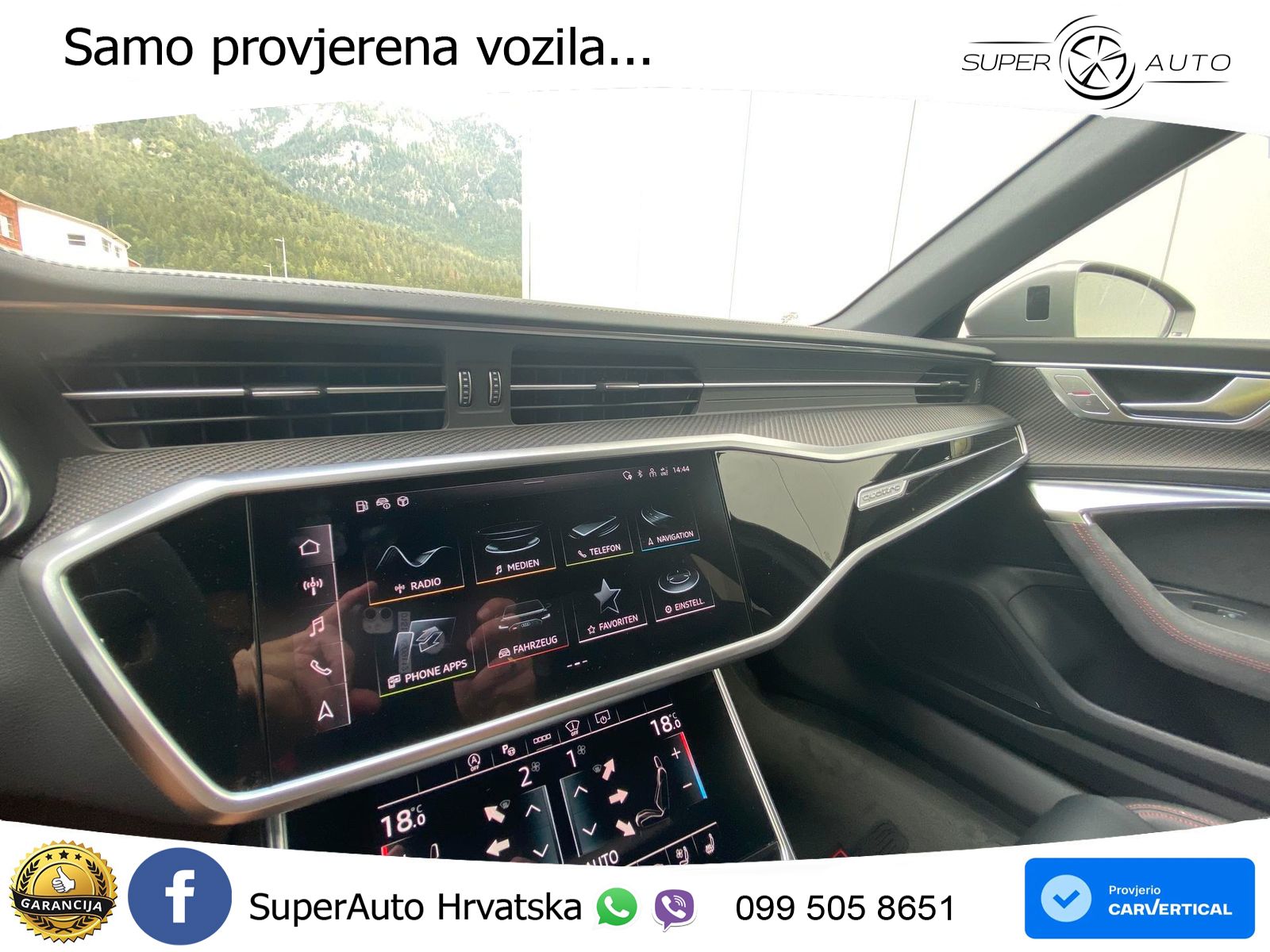 Audi RS6 Avant 4.0 TFSI V8 performance (630 KS)  quattro tiptronic LED+GR SJED+ACC