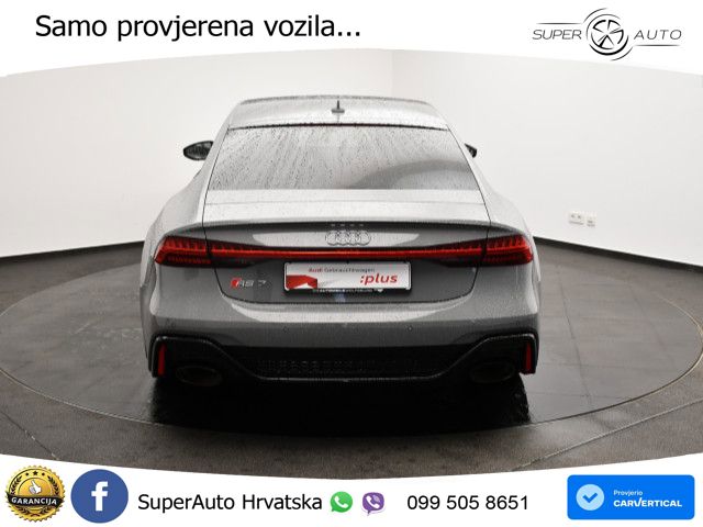 Audi RS7 4.0 TFSI V8 performance (630 KS) quattro tiptronic LED+GR SJED+ACC