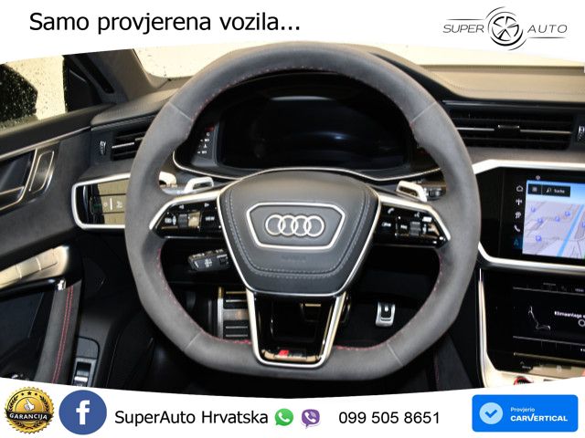 Audi RS7 4.0 TFSI V8 performance (630 KS) quattro tiptronic LED+GR SJED+ACC