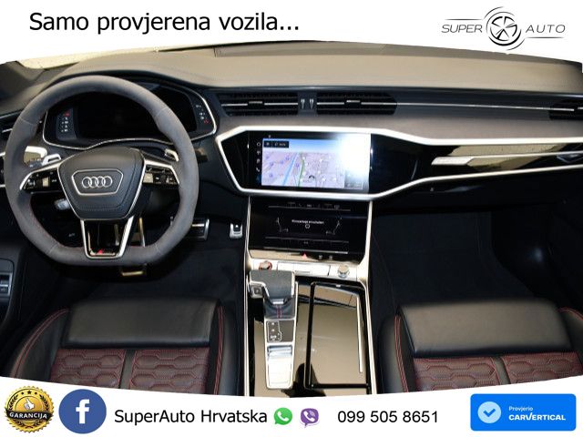 Audi RS7 4.0 TFSI V8 performance (630 KS) quattro tiptronic LED+GR SJED+ACC